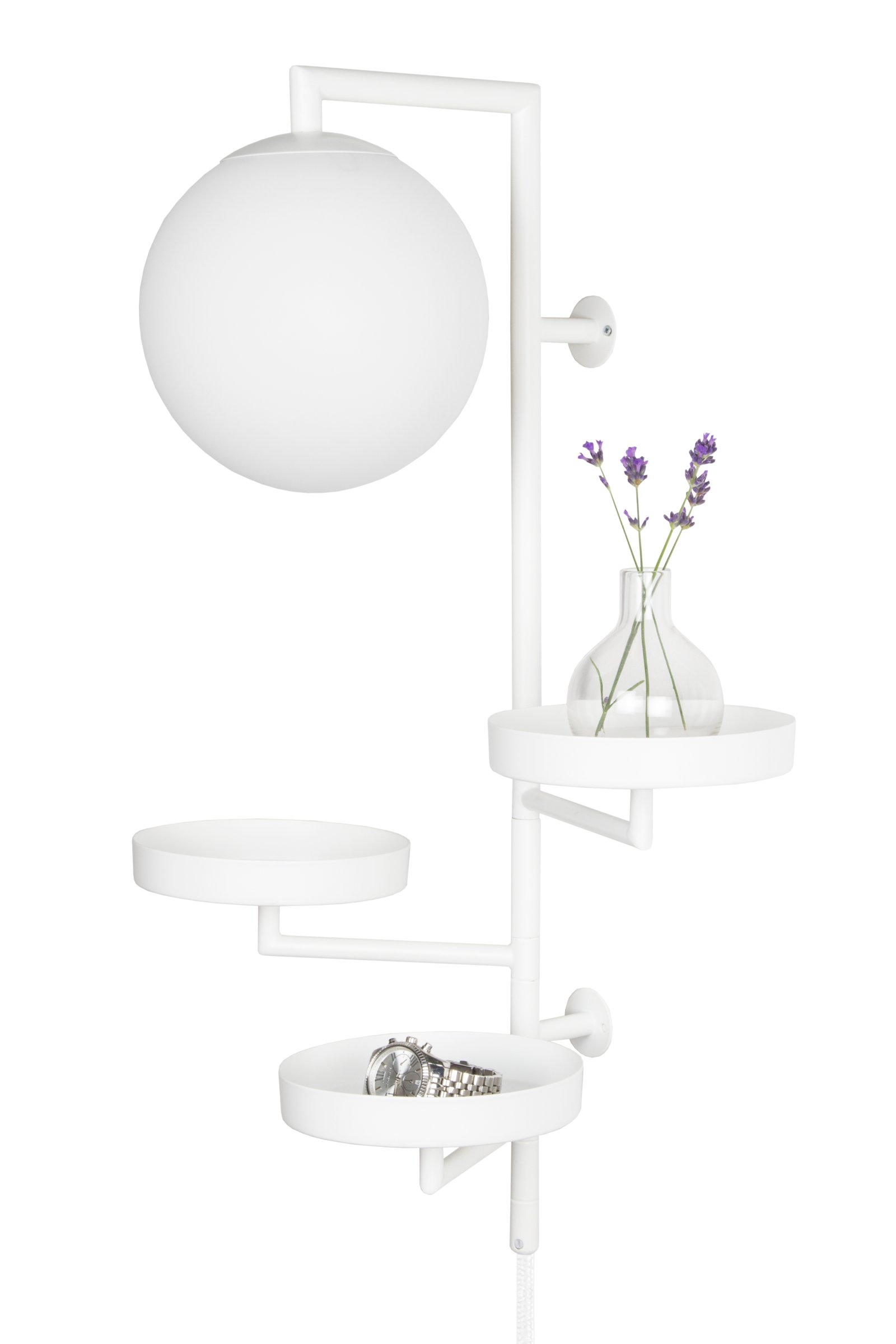 Astoria Wandleuchte Weiß