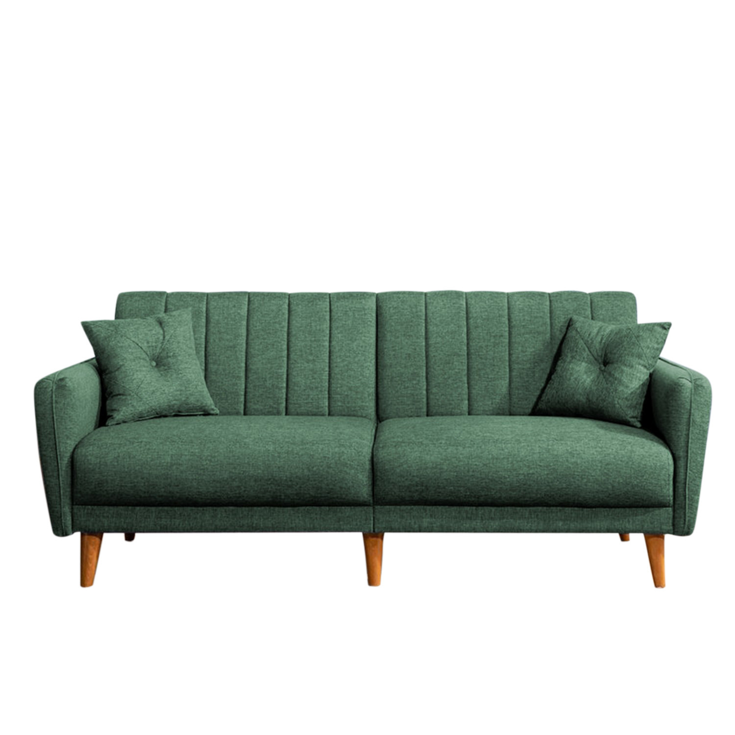 Aqua Schlafsofa Set Holz Grün