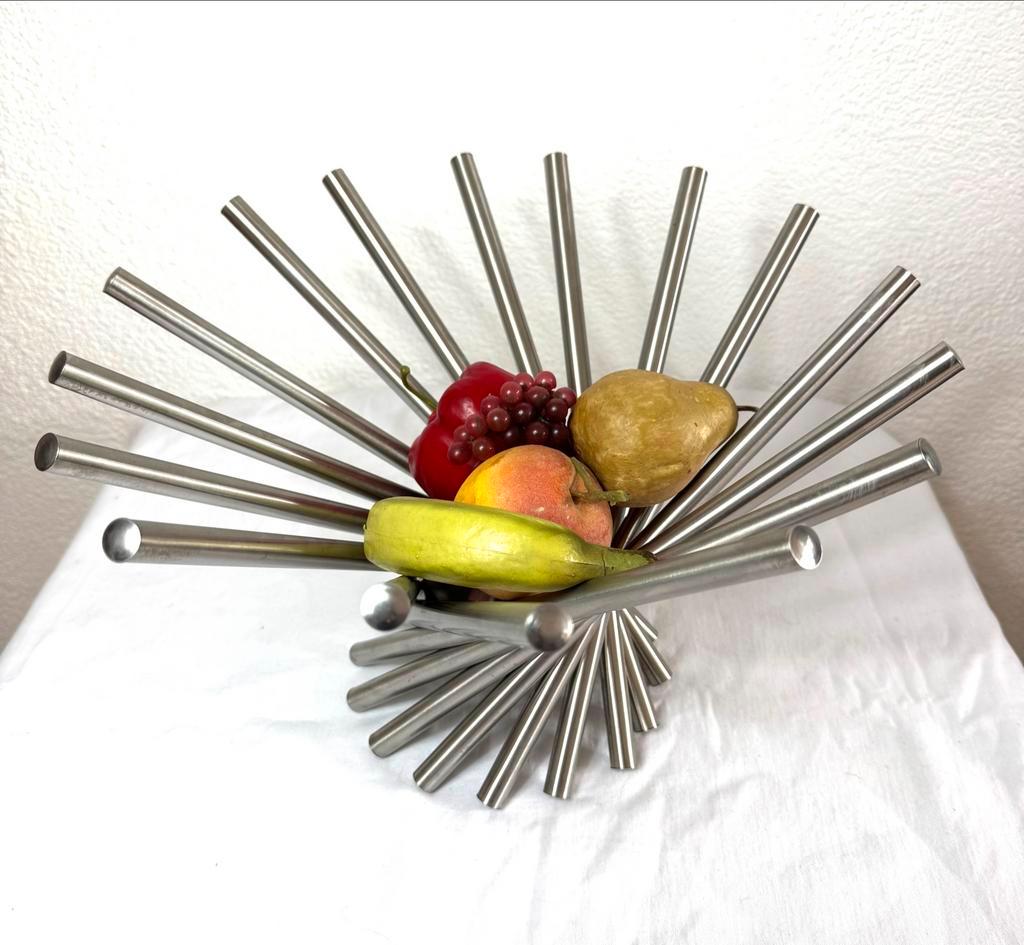 Faltbare Obstschale Edelstahl