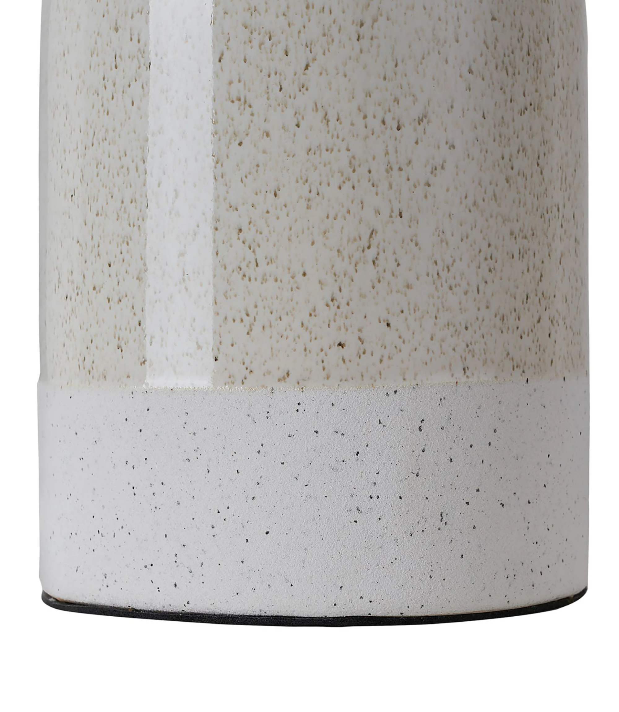 Table lamp 1-flame mixed fabric ceramic