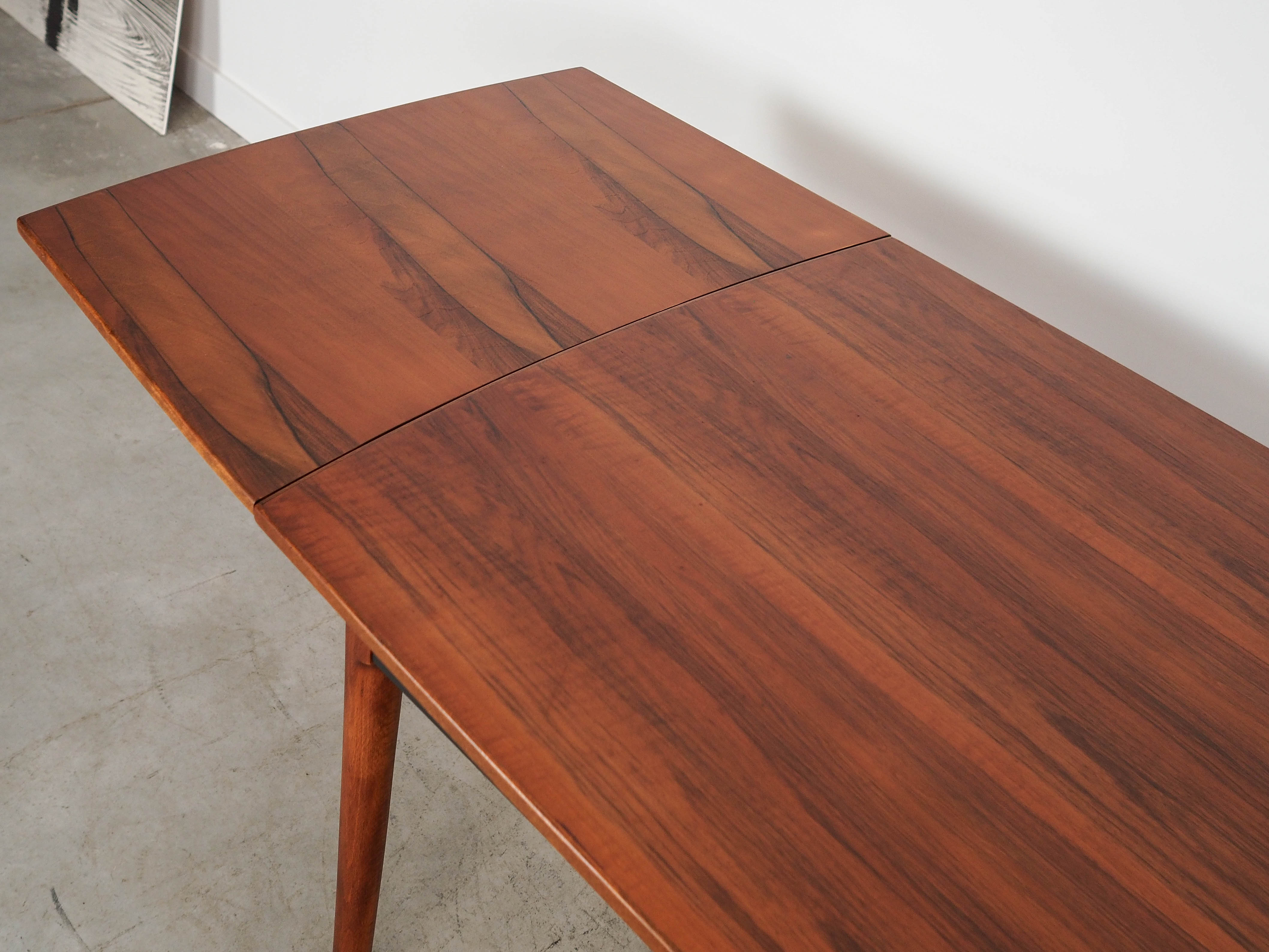Walnut table Brown 1970s