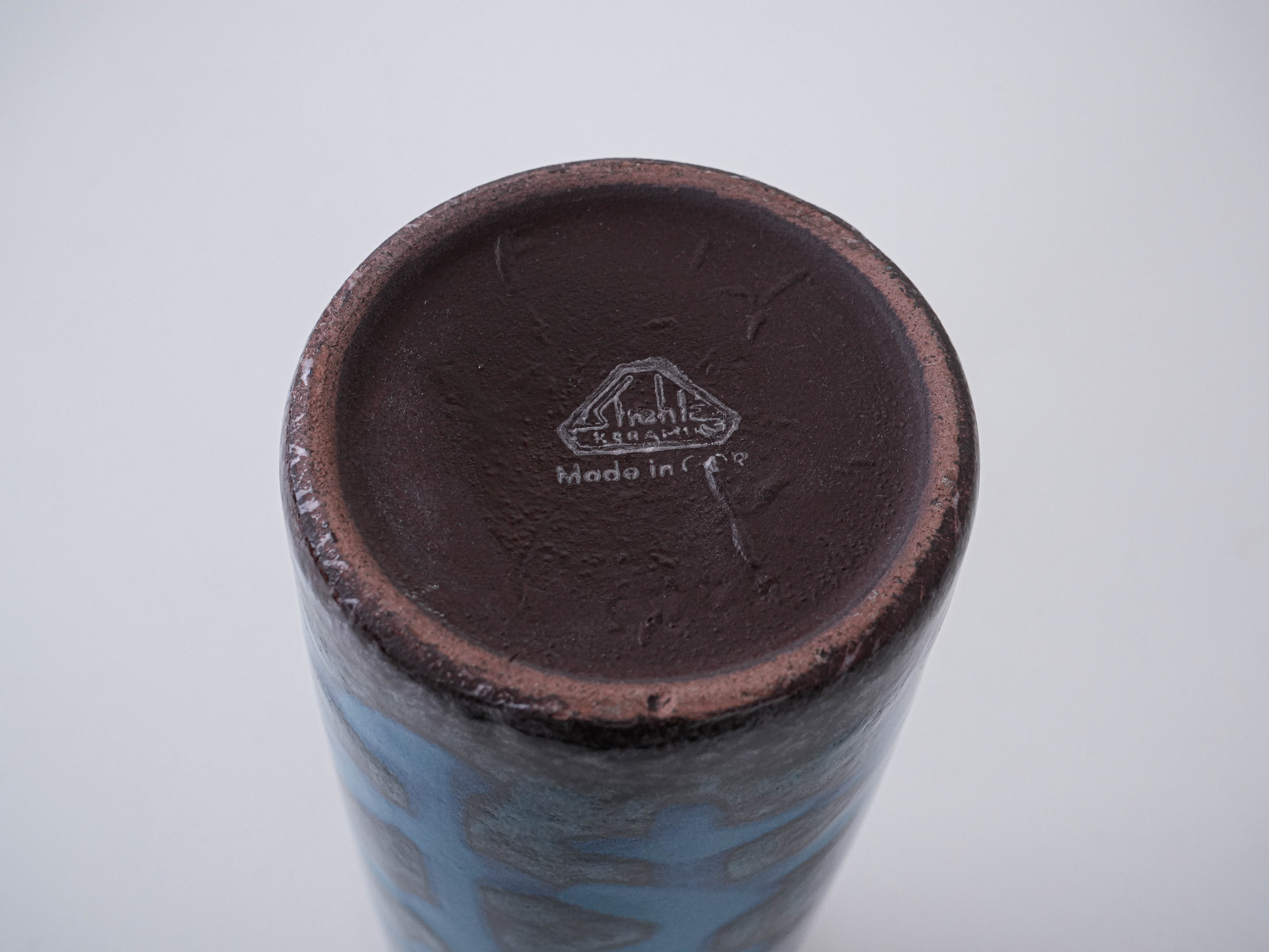 Keramikvase 1970er Jahre