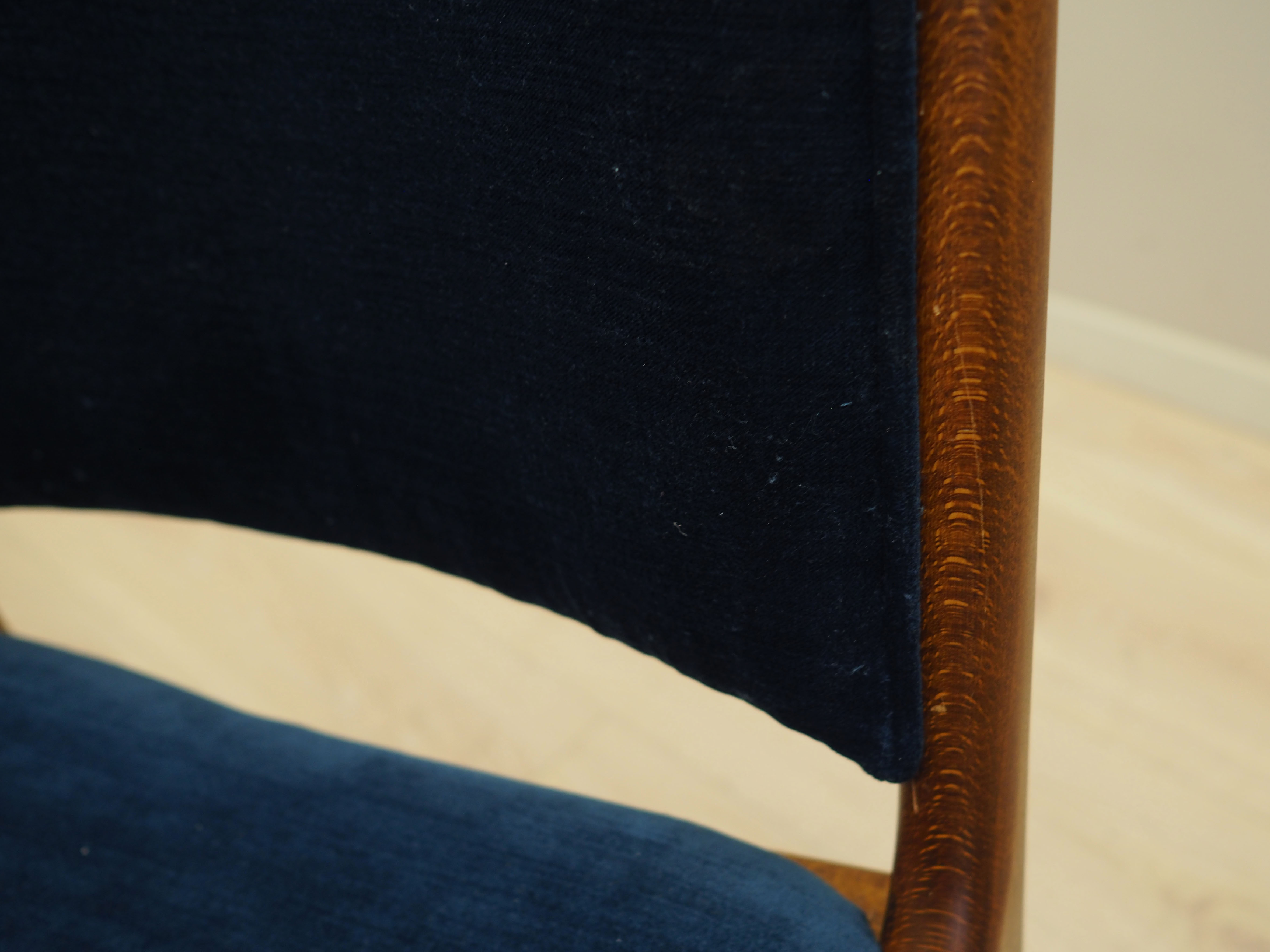 4x Dining chair Beech wood 1950s