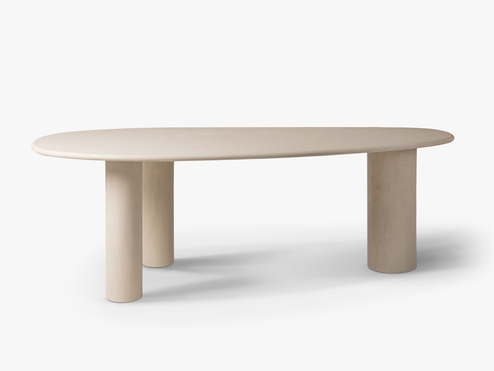 Dining Table, "Mel", 8 Seats, White, 200x120x76