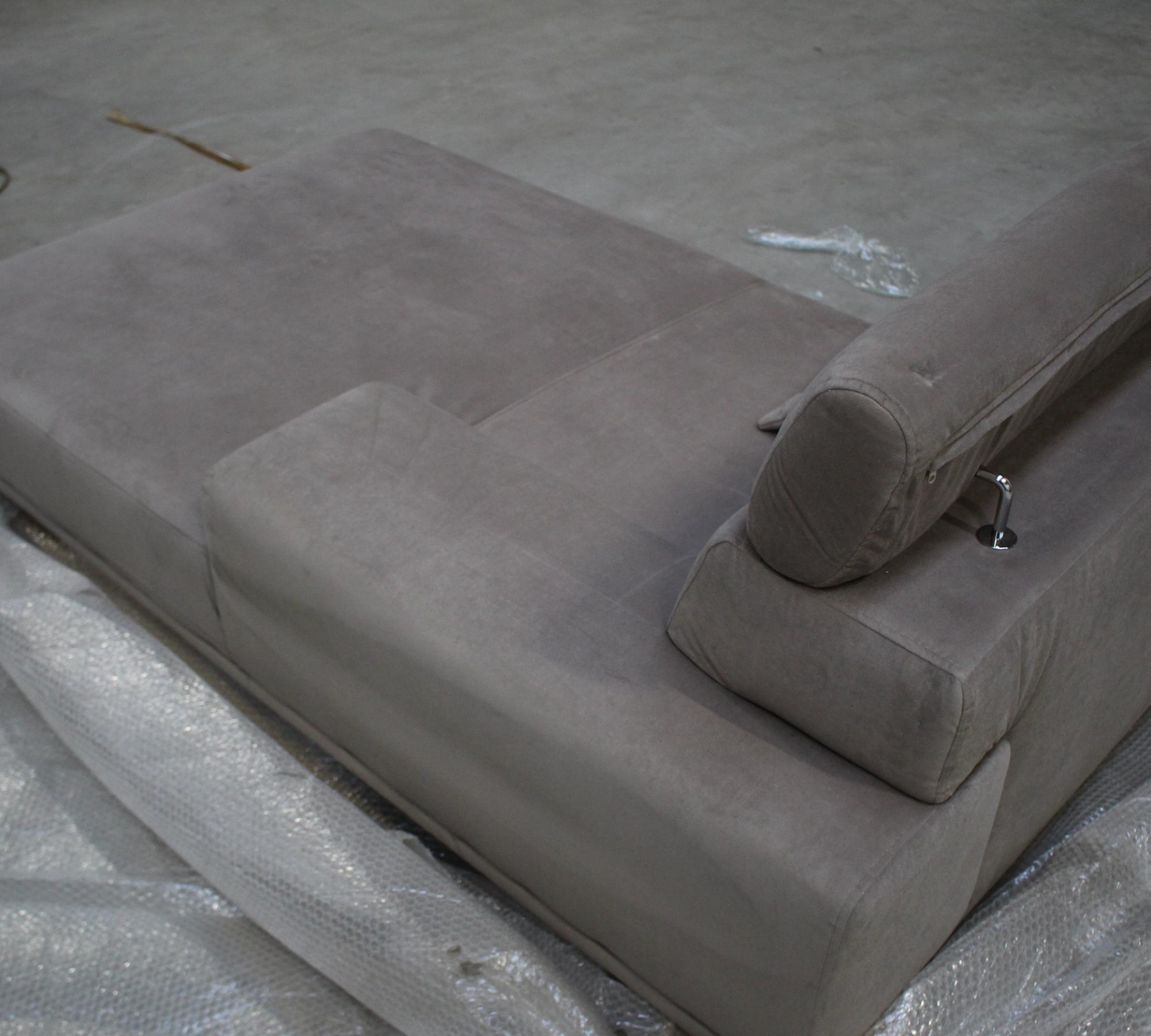 Georgia Sofa Récamiere Rechts Taupe