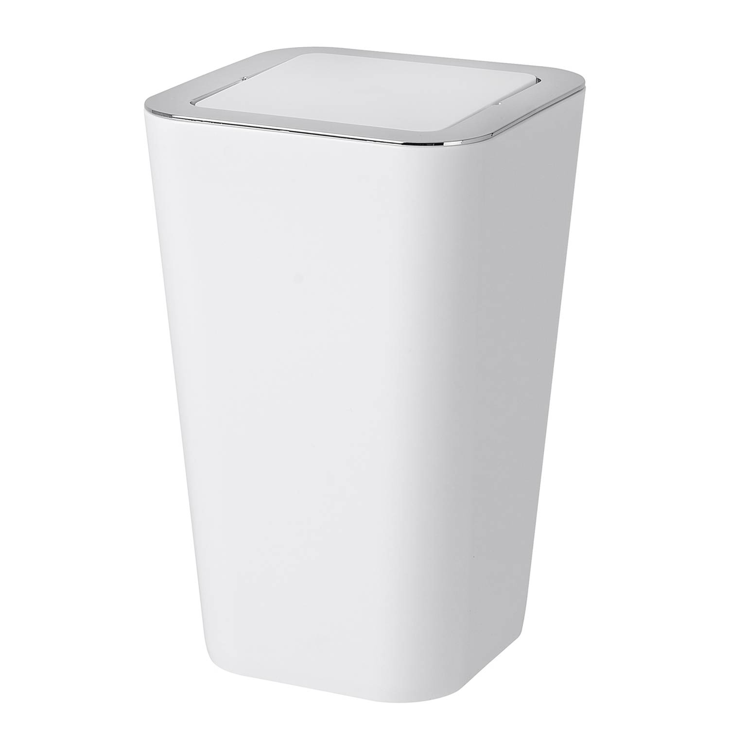 Candy Swing Lid Bin Polystyrene ABS 6 L White