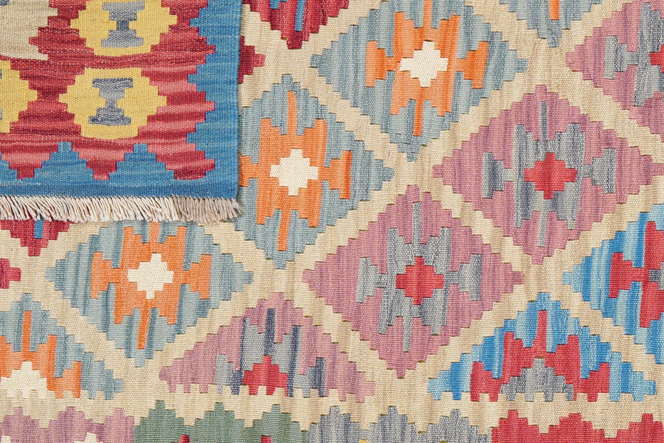 Kilim Gashgai Teppich Mehrfarbig