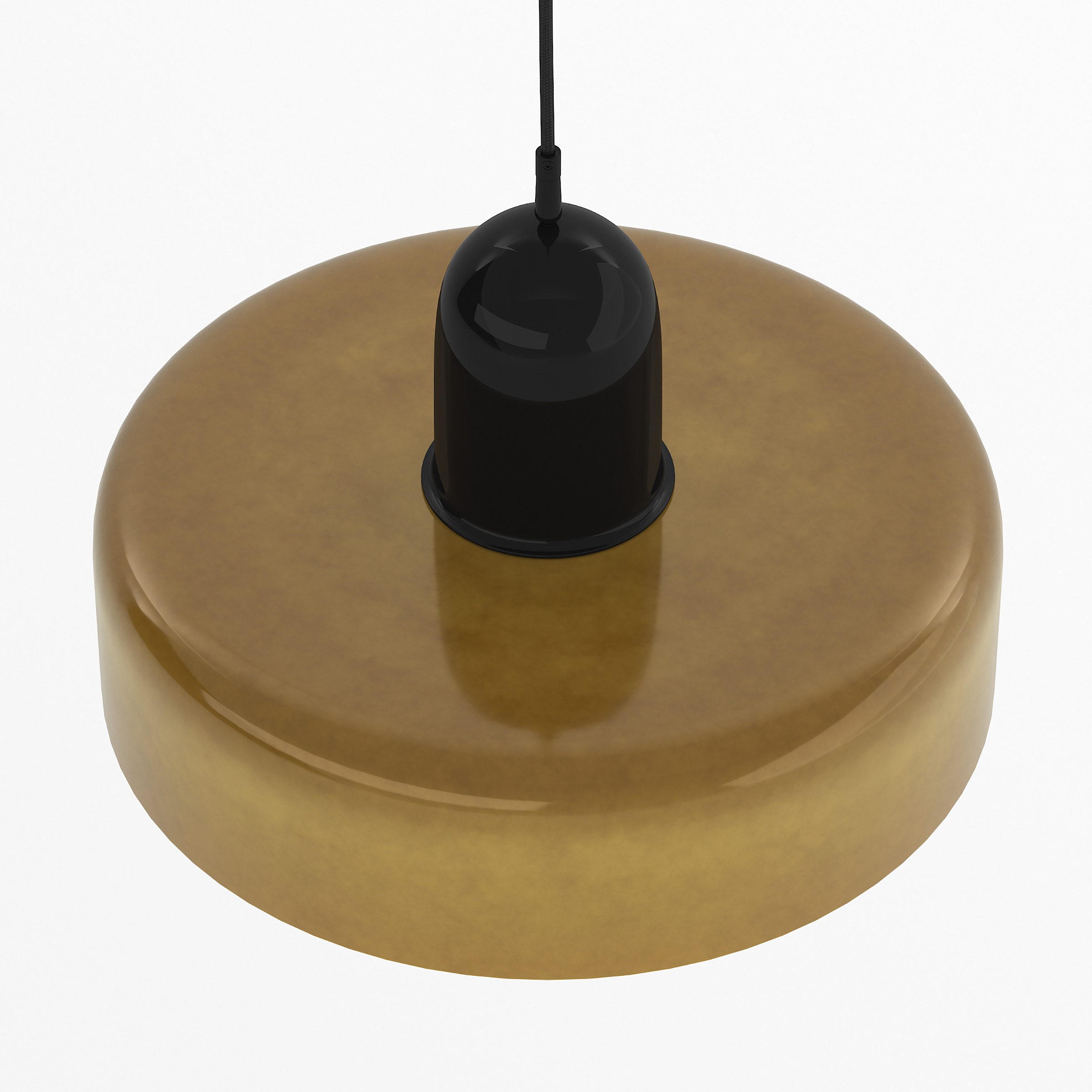 KANTHA Pendelleuchte 1-flammig Eisen Ocker