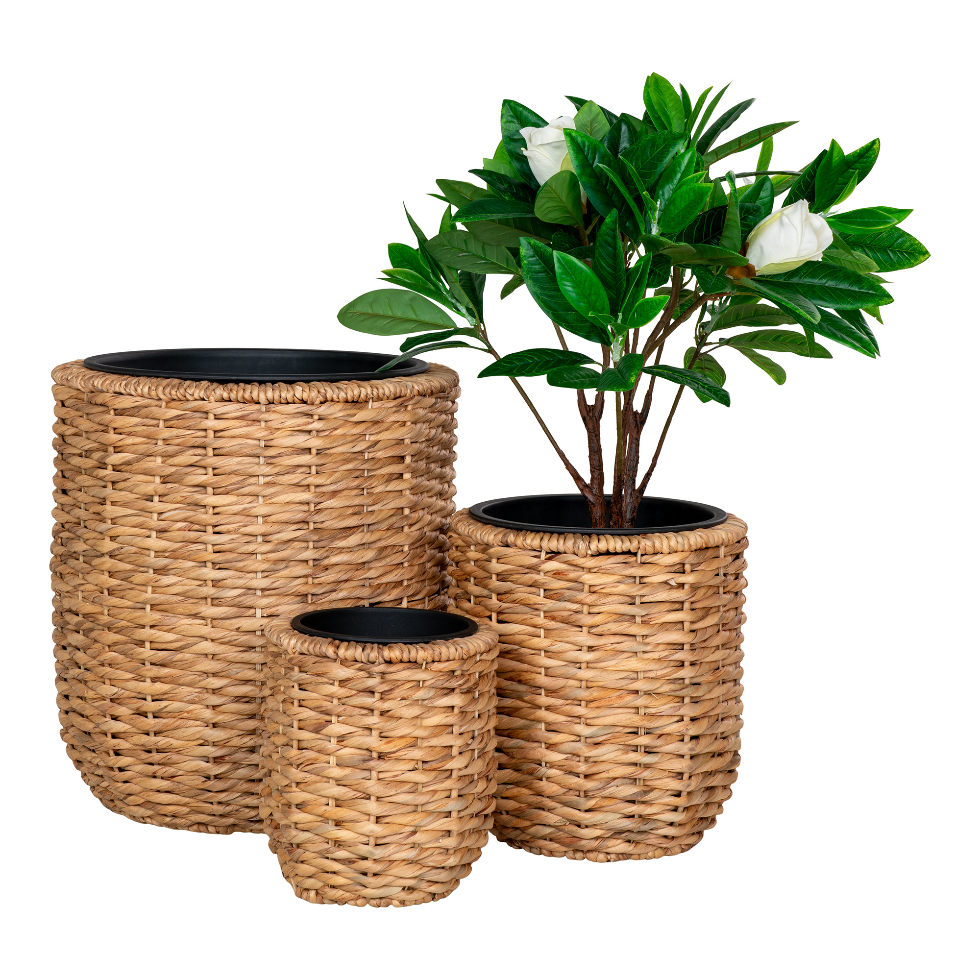 Hanoi Planter Set of 3 Brown