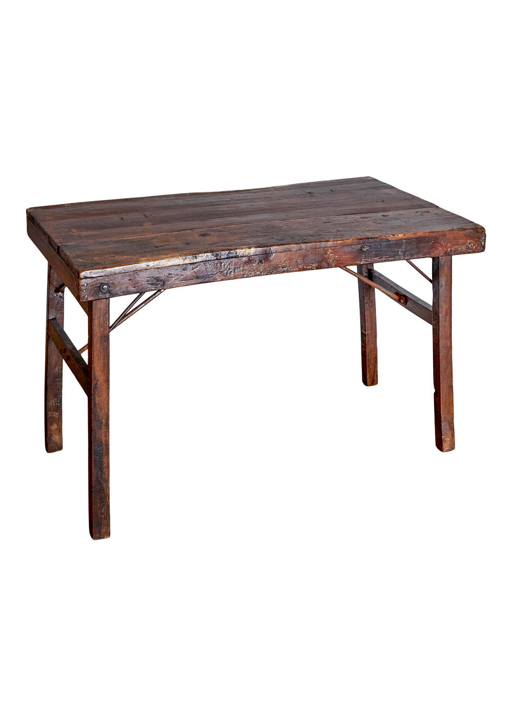 Tisch mit Klappbeinen Holz