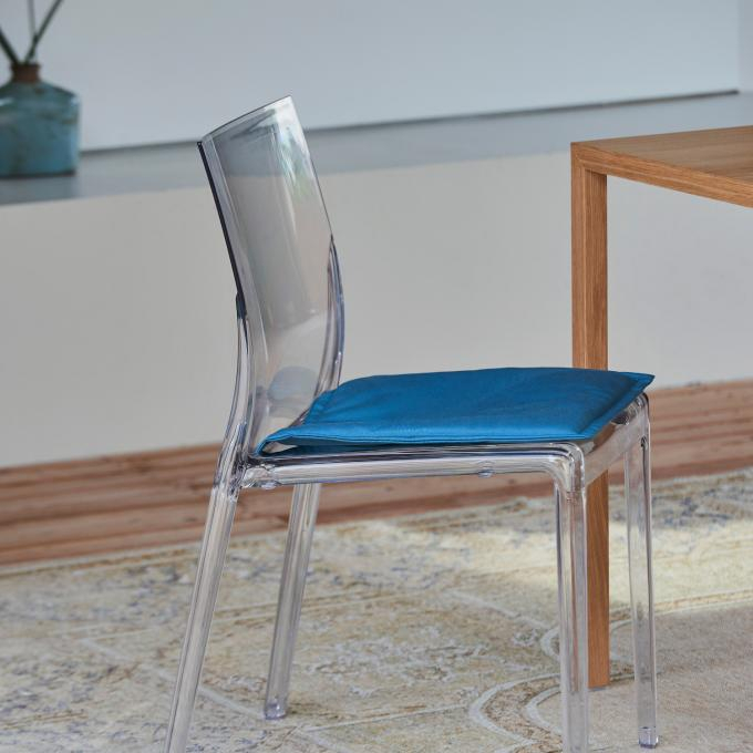 Fine Sitzkissen Für Stuhl Cubic, Mia Und Lux Alu Weiß