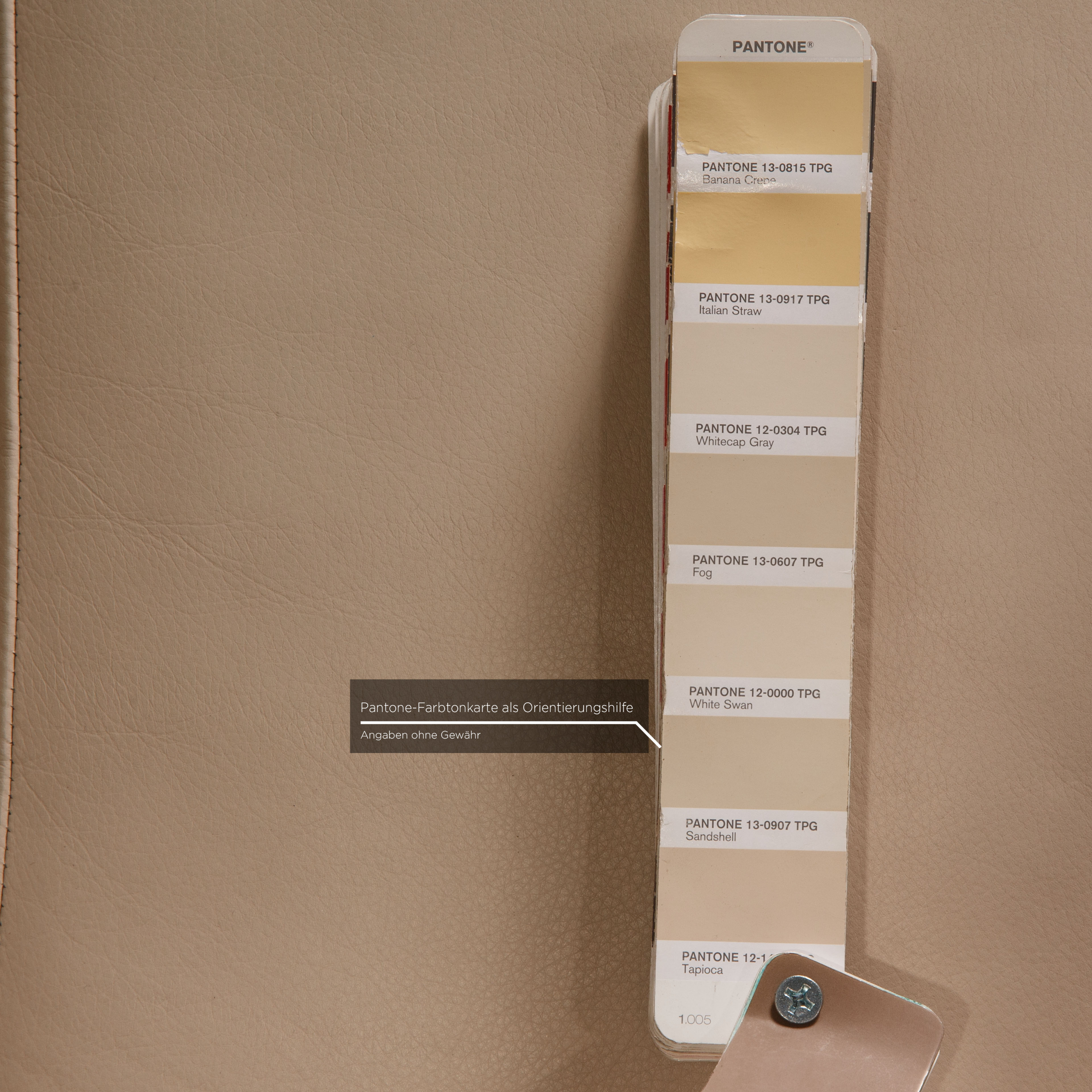 Flex Plus Sofa 2-Sitzer Leder Creme
