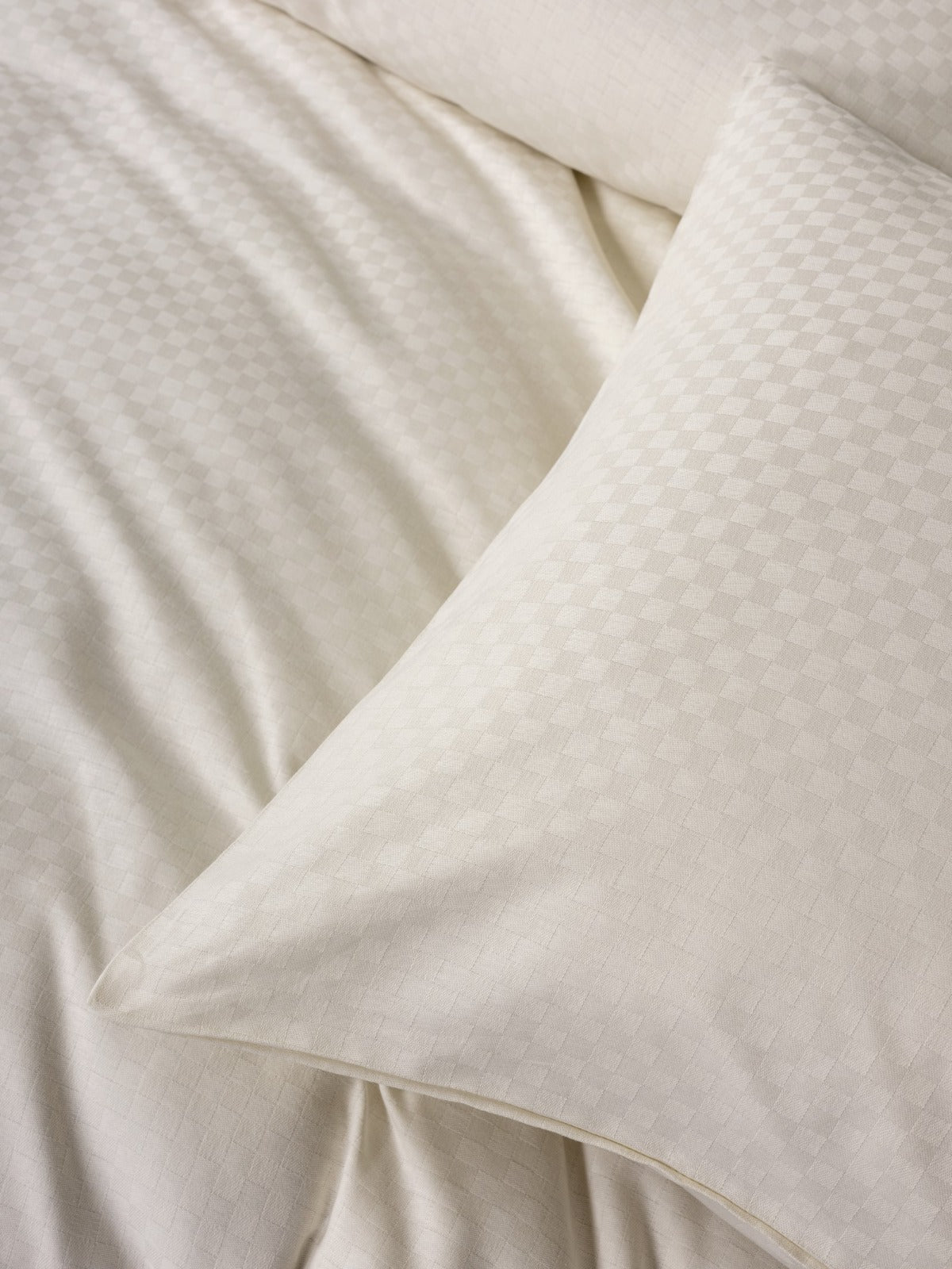 Set di biancheria da letto 3 pz. 100% cotone crema 220x240cm