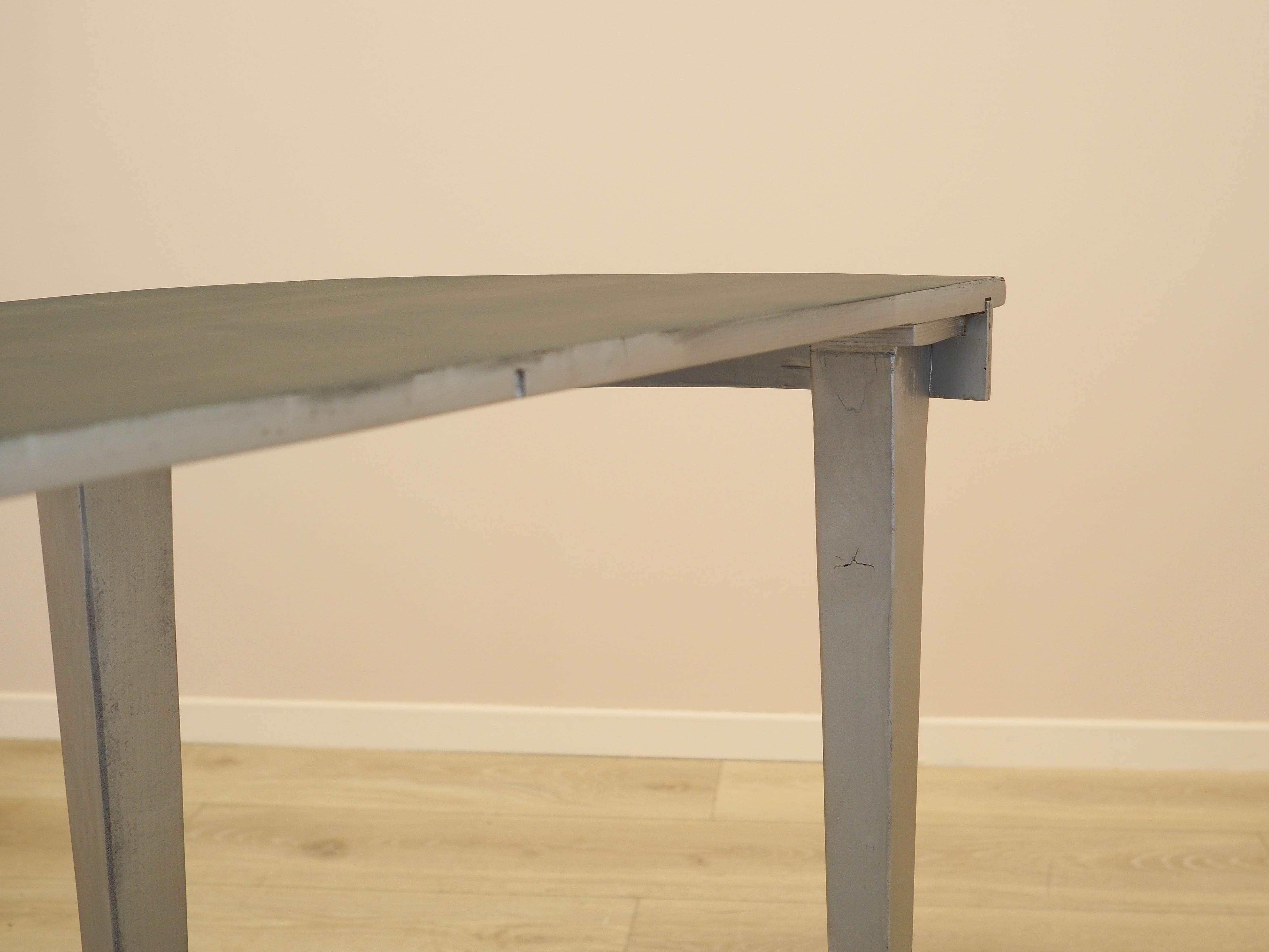 Pine wood console table 1960s