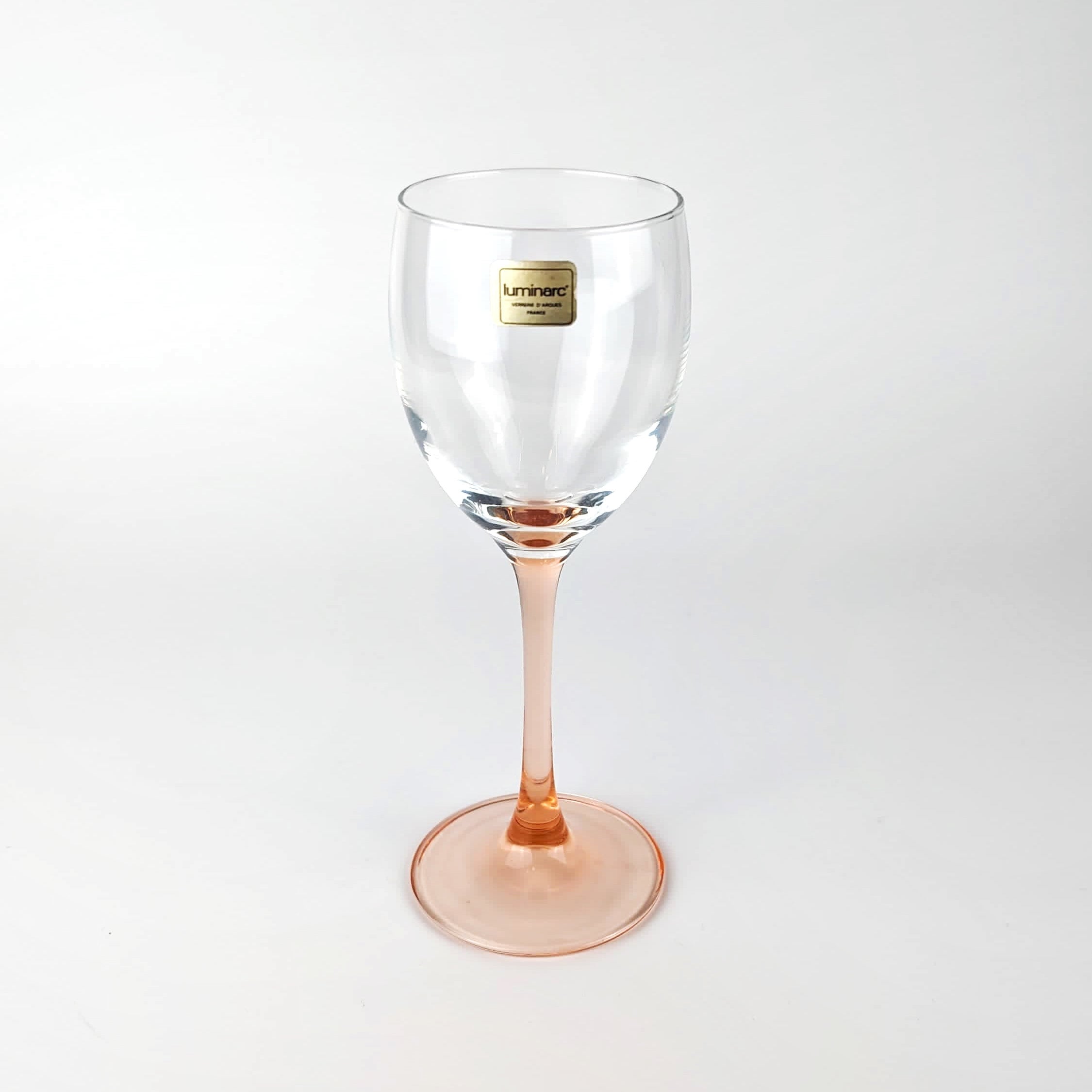 6x wine glass 1980s