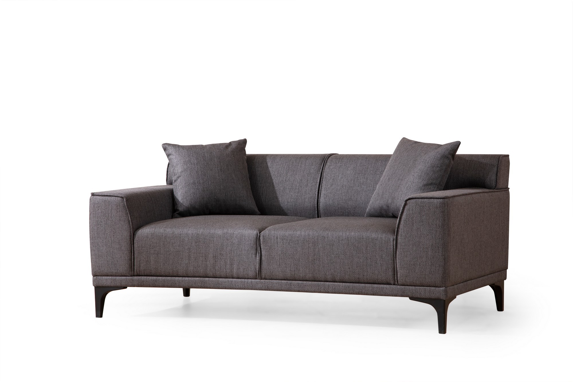 Petra 2-Sitzer Sofa Anthracite