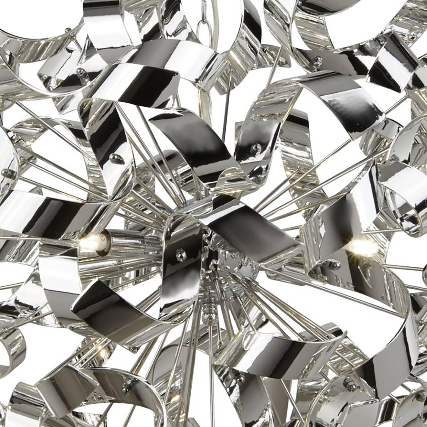 Curls Pendant Light 6-light Steel