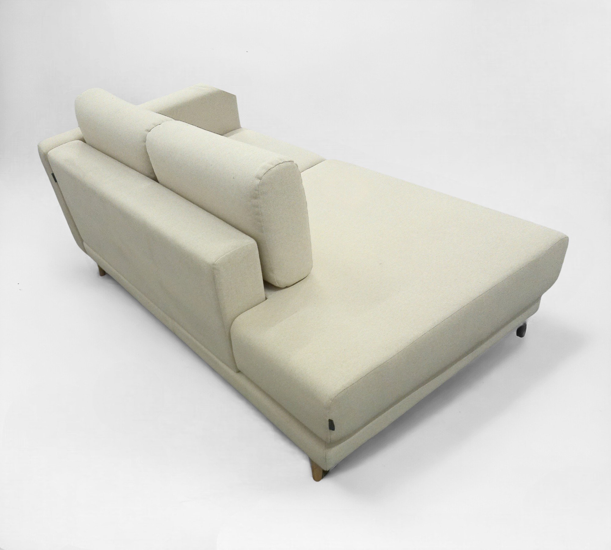 Tyme Sofa mit Récamiere Creme