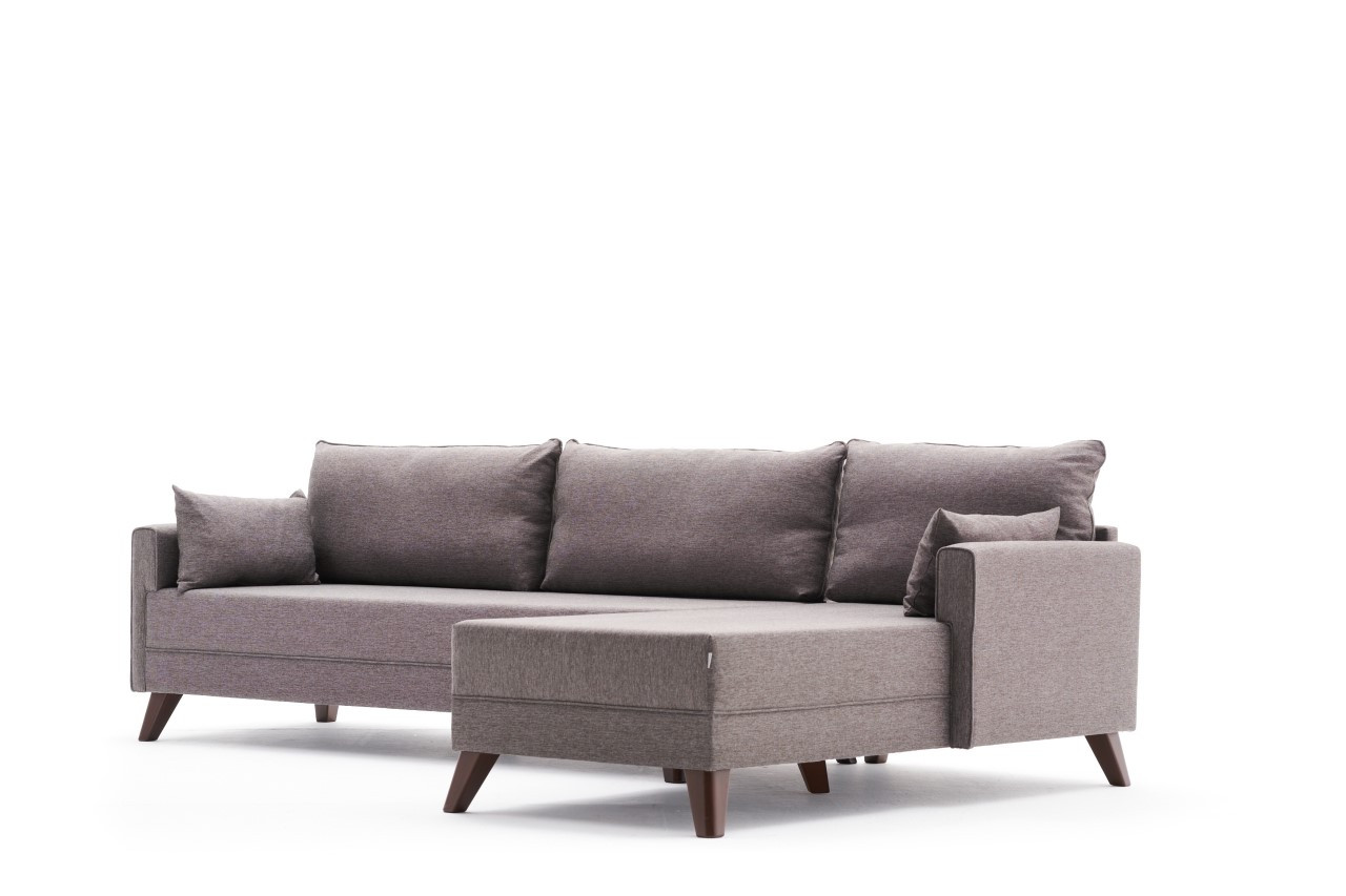 Bella Sofa Récamiere Rechts Braun