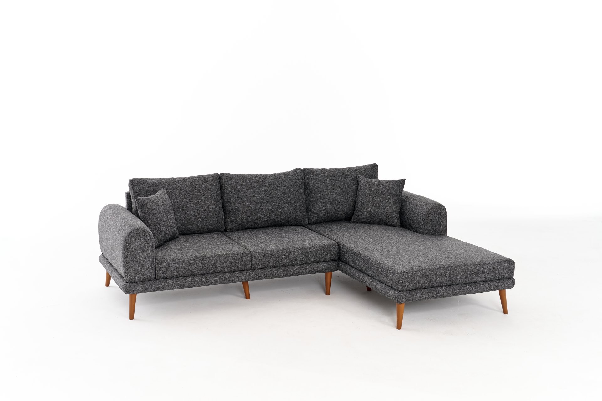 Seren Sofa Récamiere Rechts Anthrazit