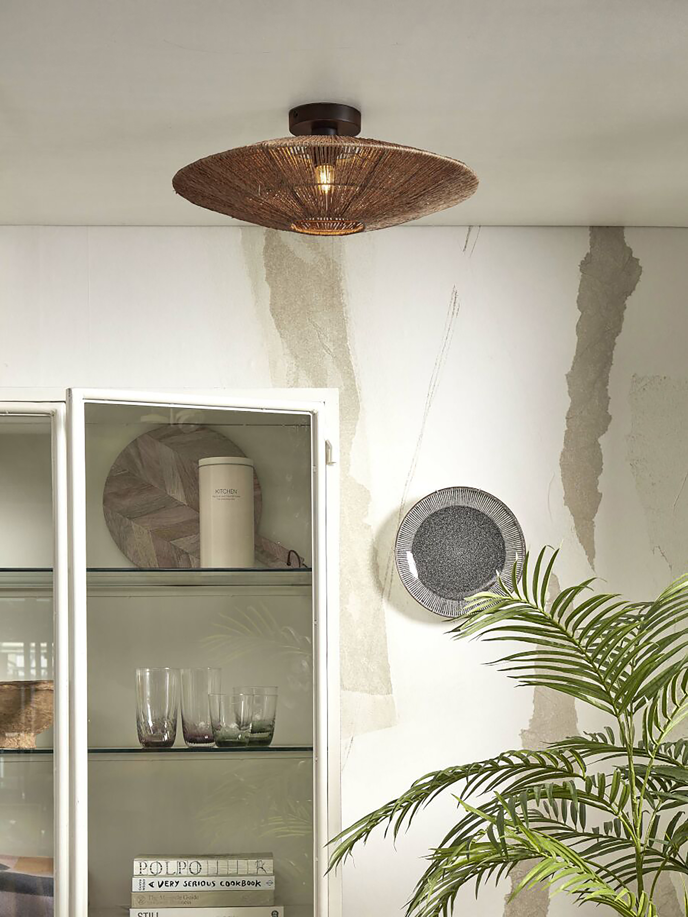 Iguazu Deckenleuchte Jute Natur