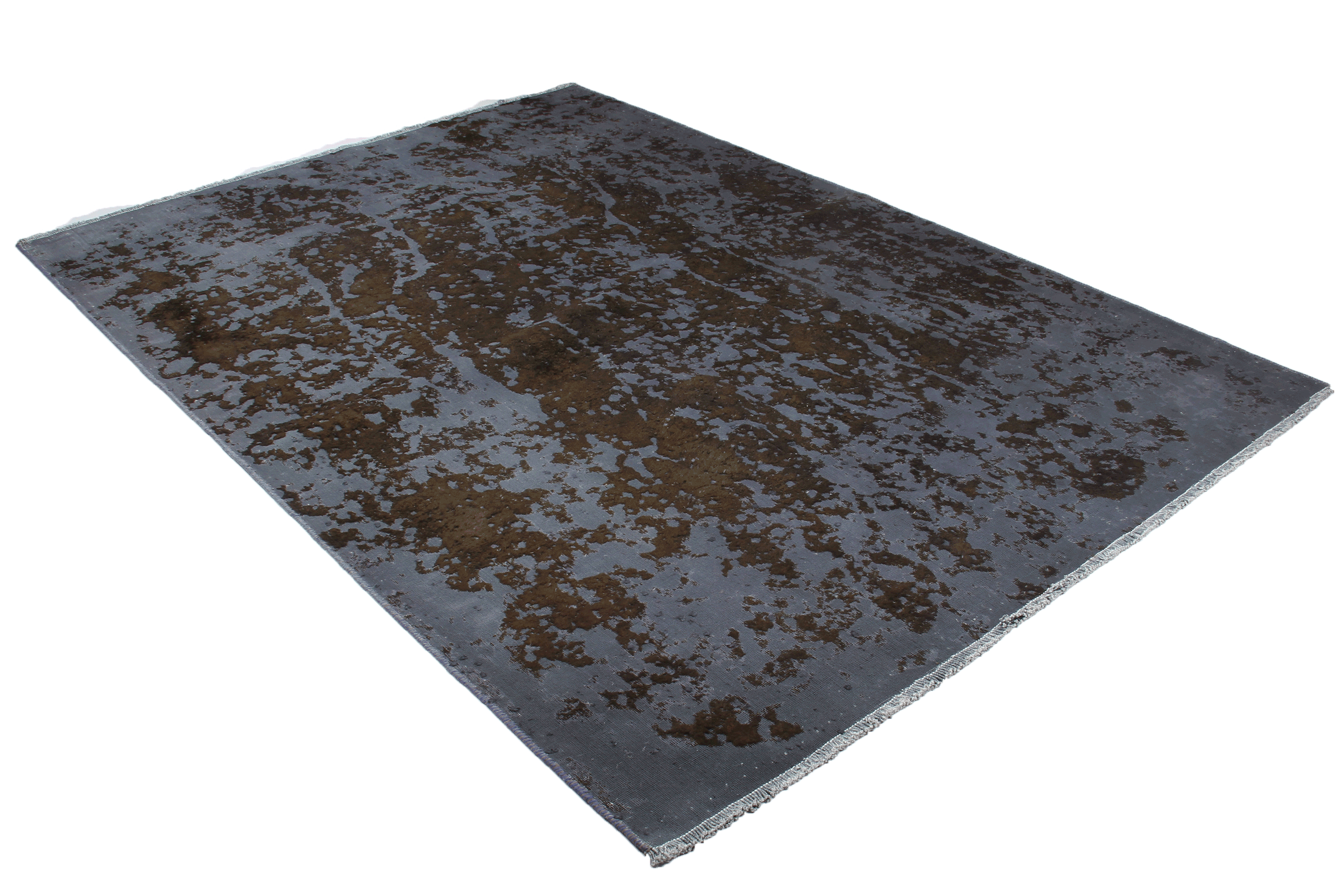 Vintage Teppich Wolle Mehrfarbig