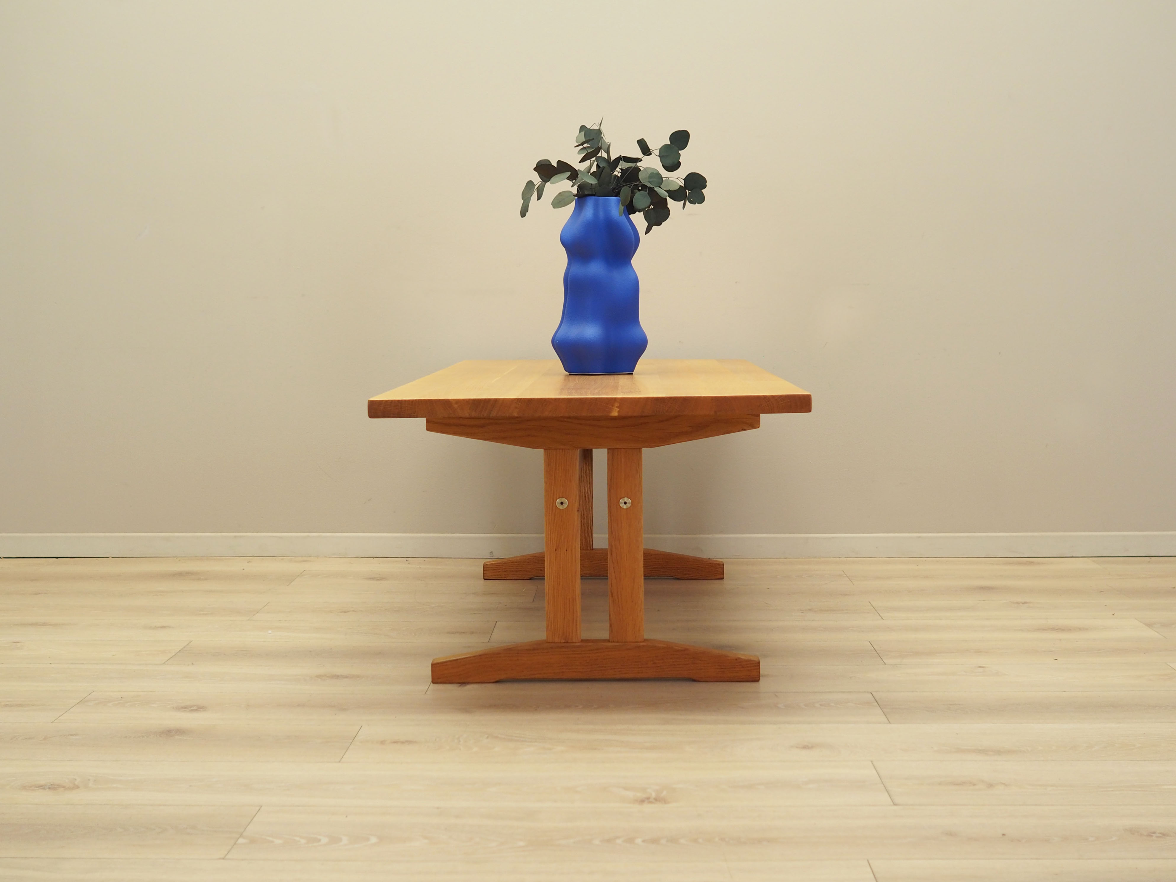 Dining table ash wood 1970s
