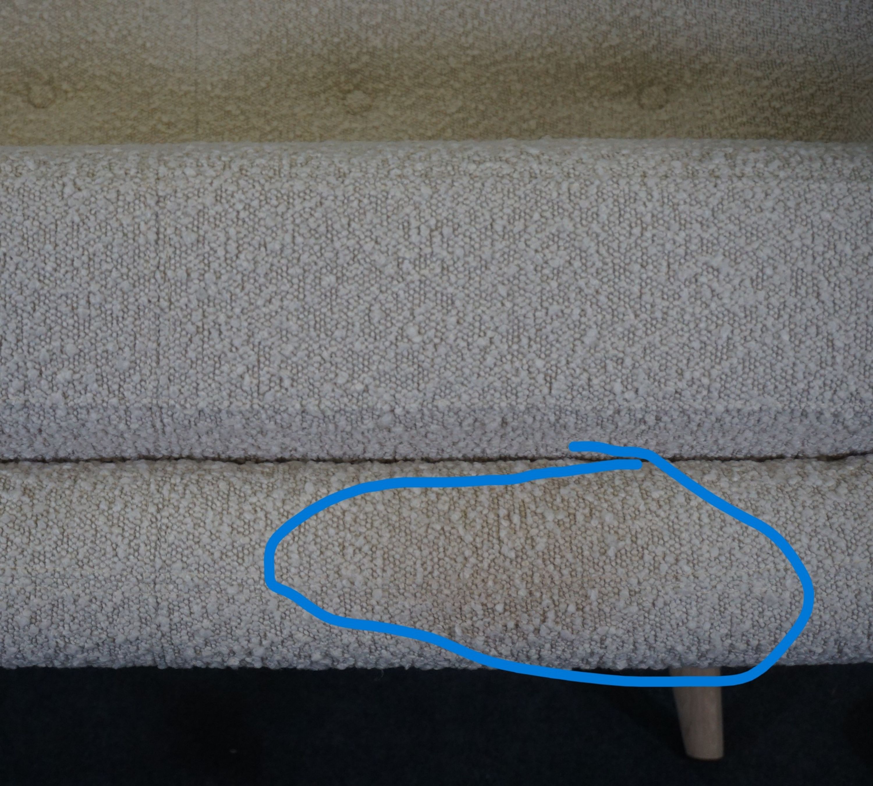 Herman 2-Sitzer Sofa Maya Cream