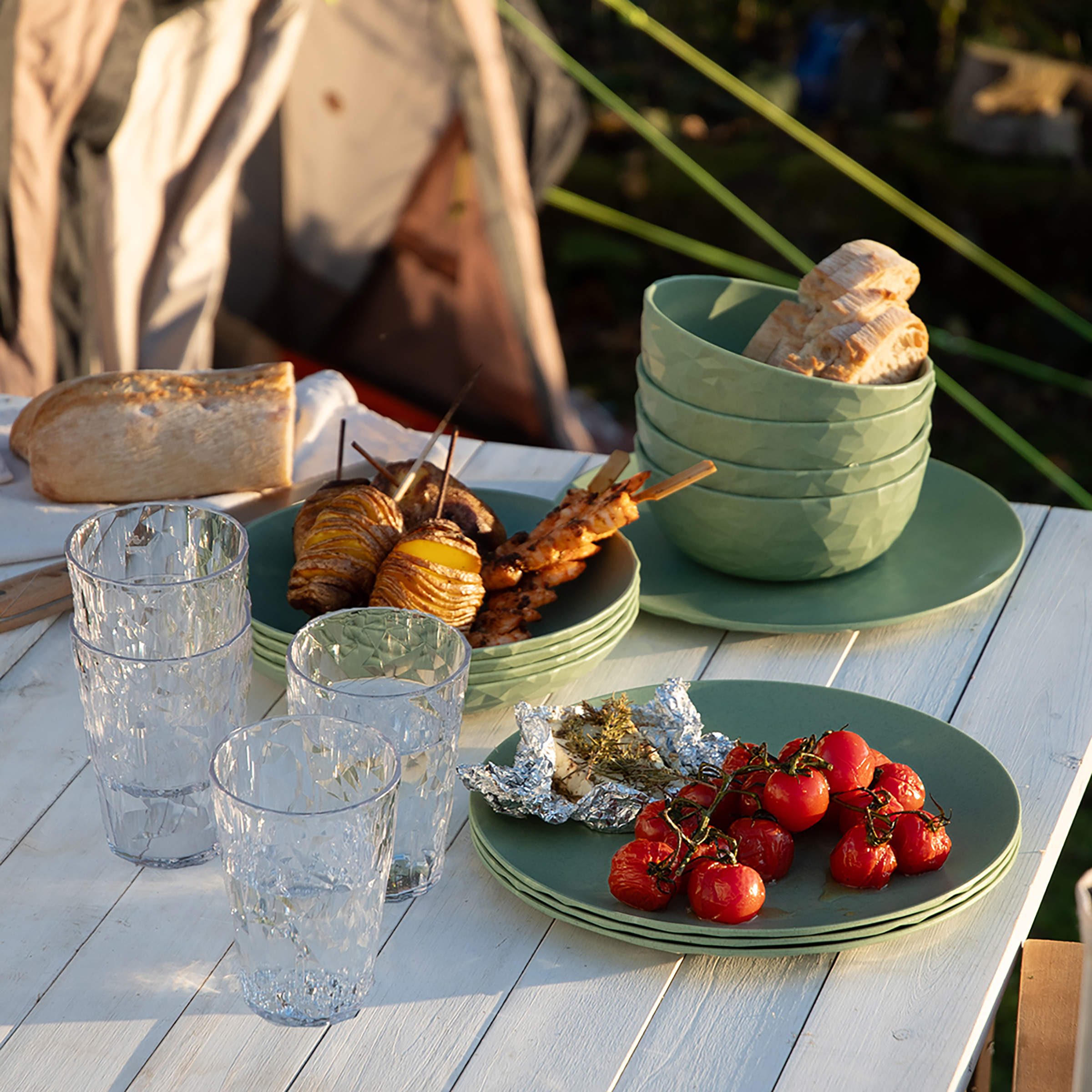 Club Bowl Müslischale Polypropylen Grün