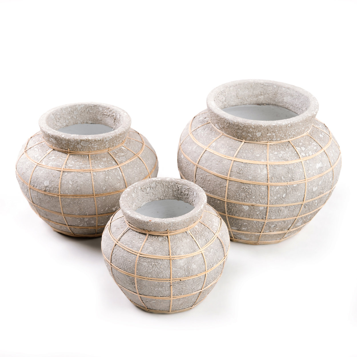 Belly Vase Beton Natur