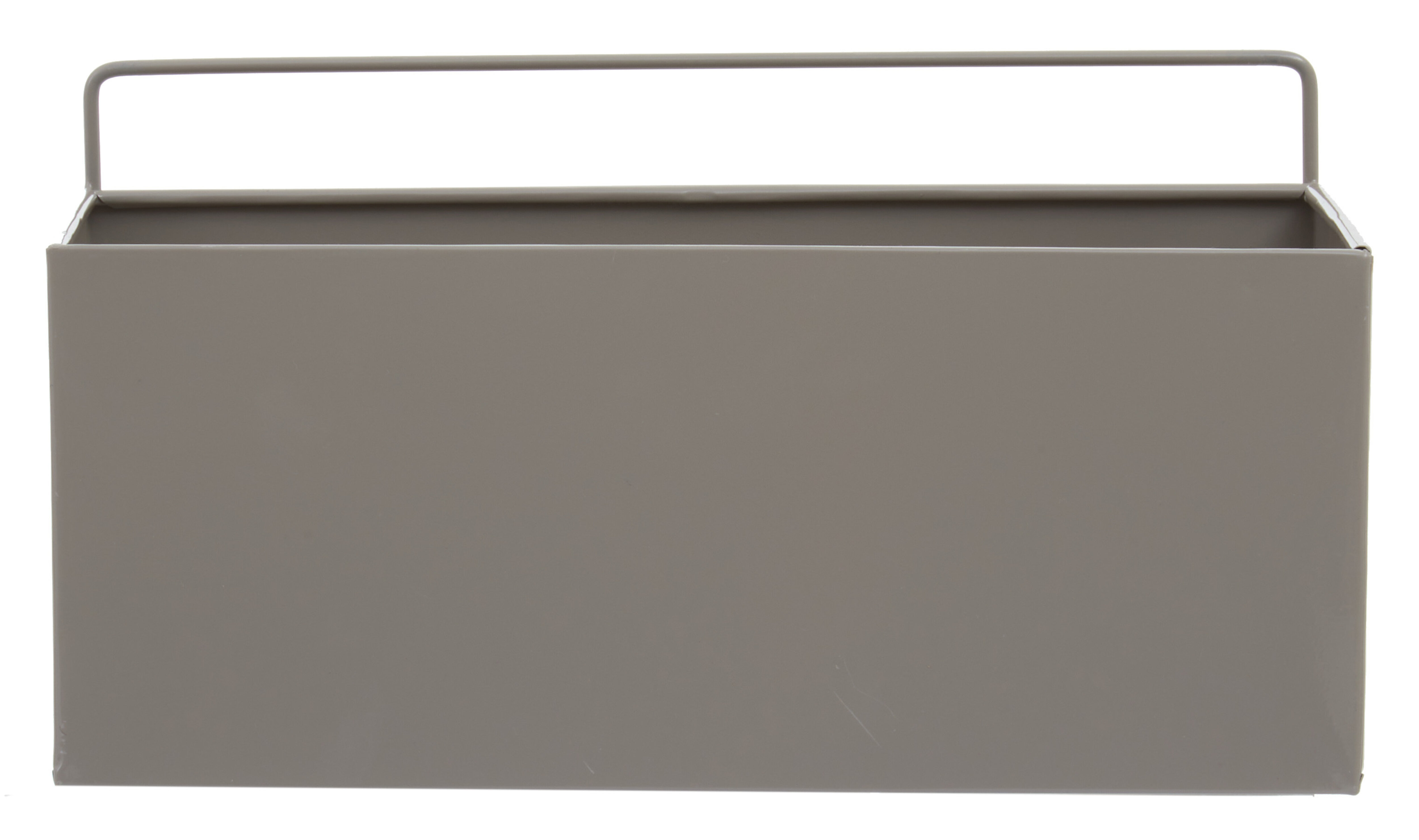 Ascher Wand-Pflanzkasten Grau
