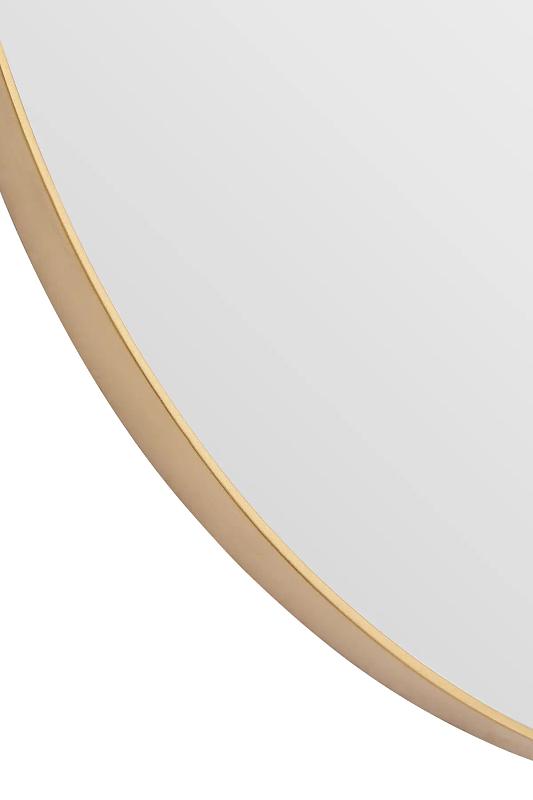 Helen Großer Gold Finish Ovaler Wandspiegel
