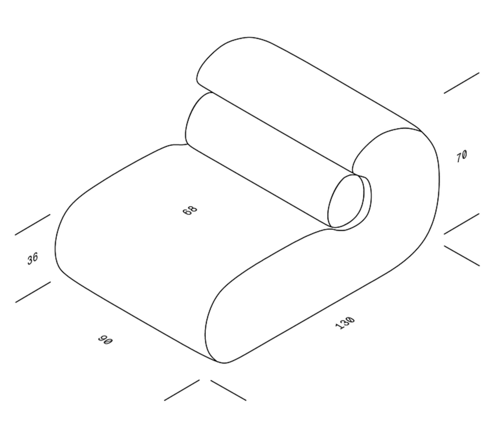 Ola Sofa 2-Sitzer Olivgrün