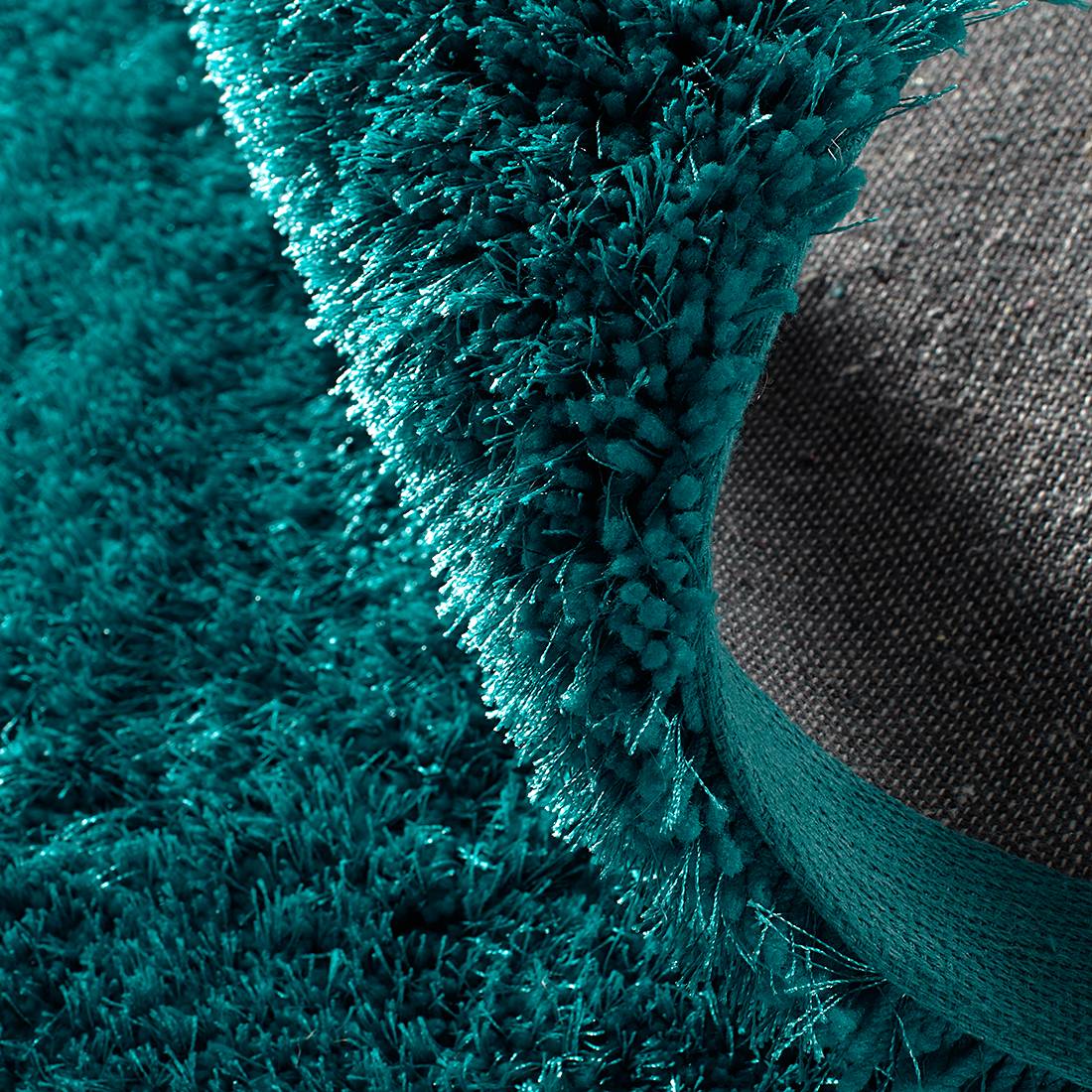 Soft Square Teppich Türkis 65 x 135 cm