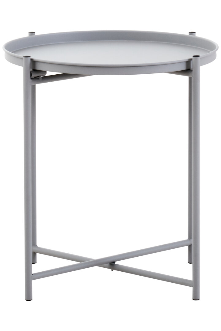 Side table iron gray
