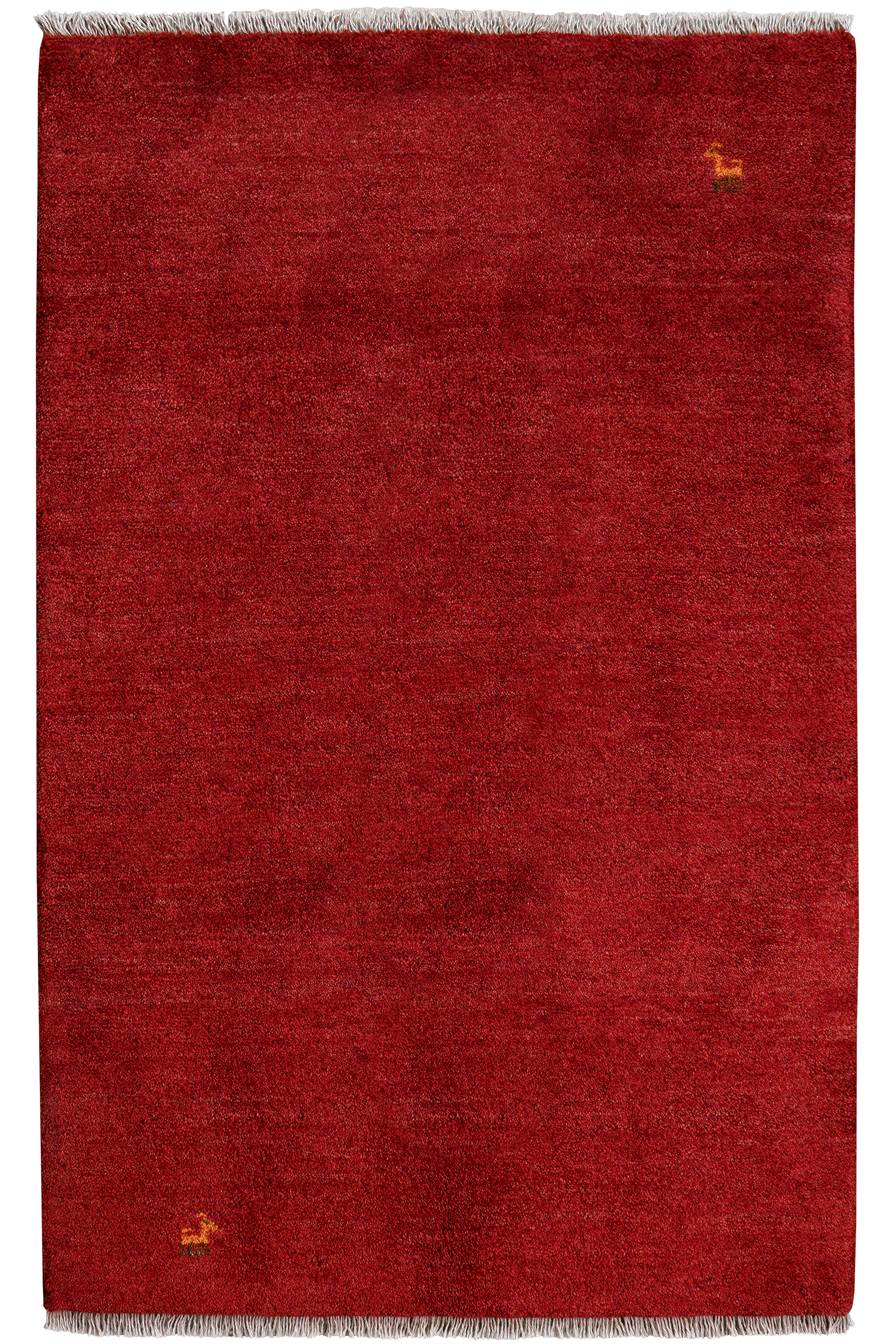 Gabbeh Teppich Rot