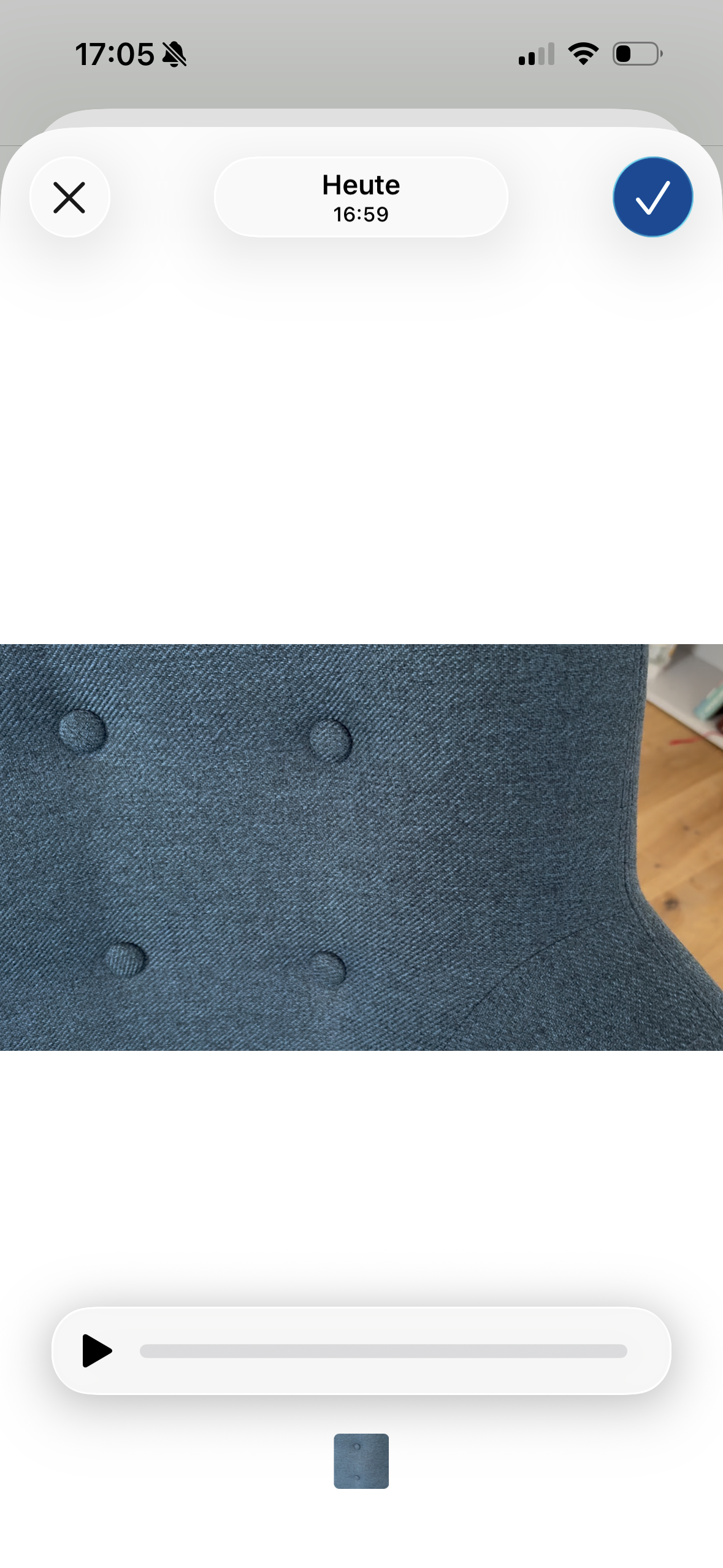 Anne Armchair Olena Midnight Blue
