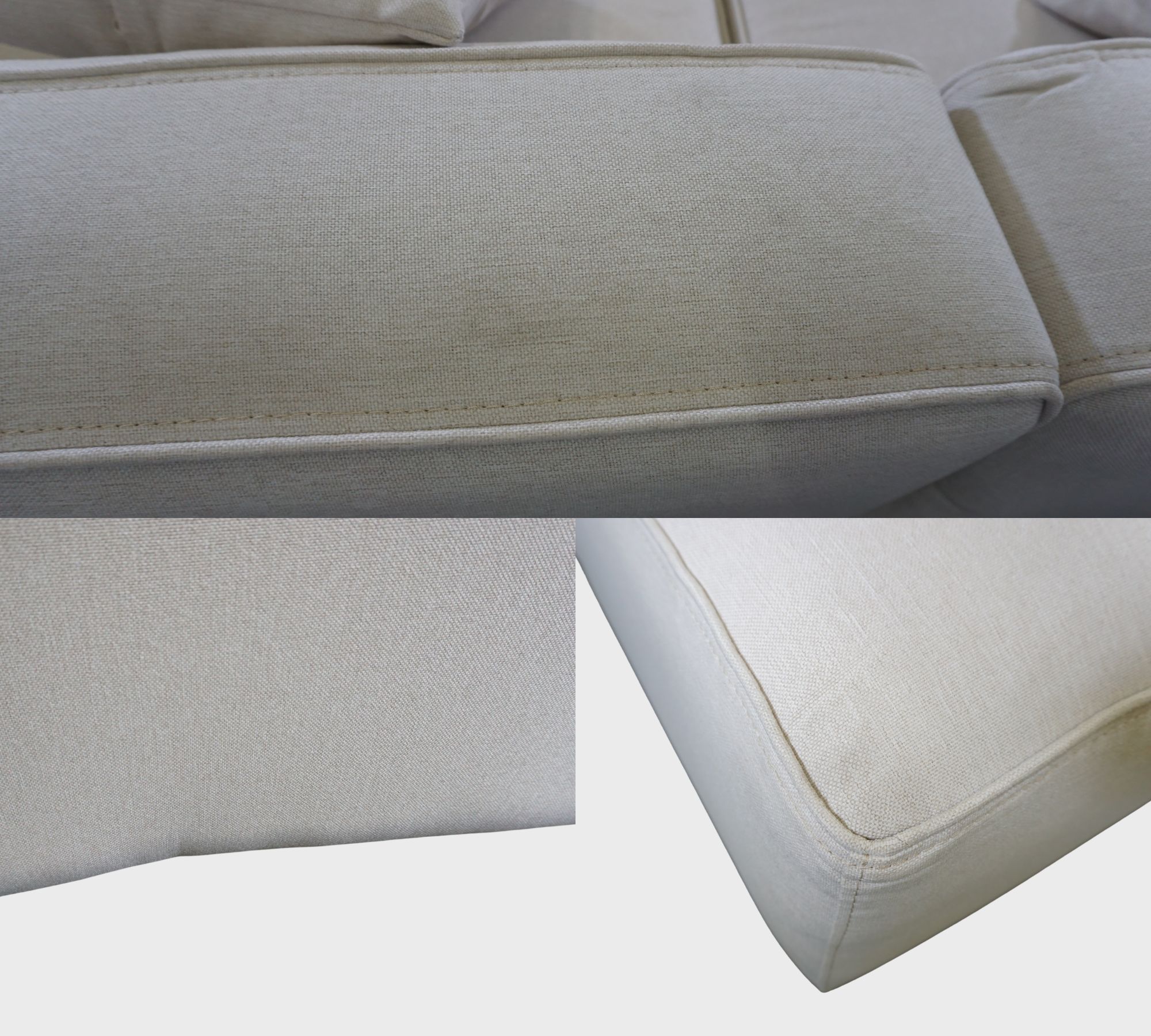 Mora Ecksofa Links Ecru