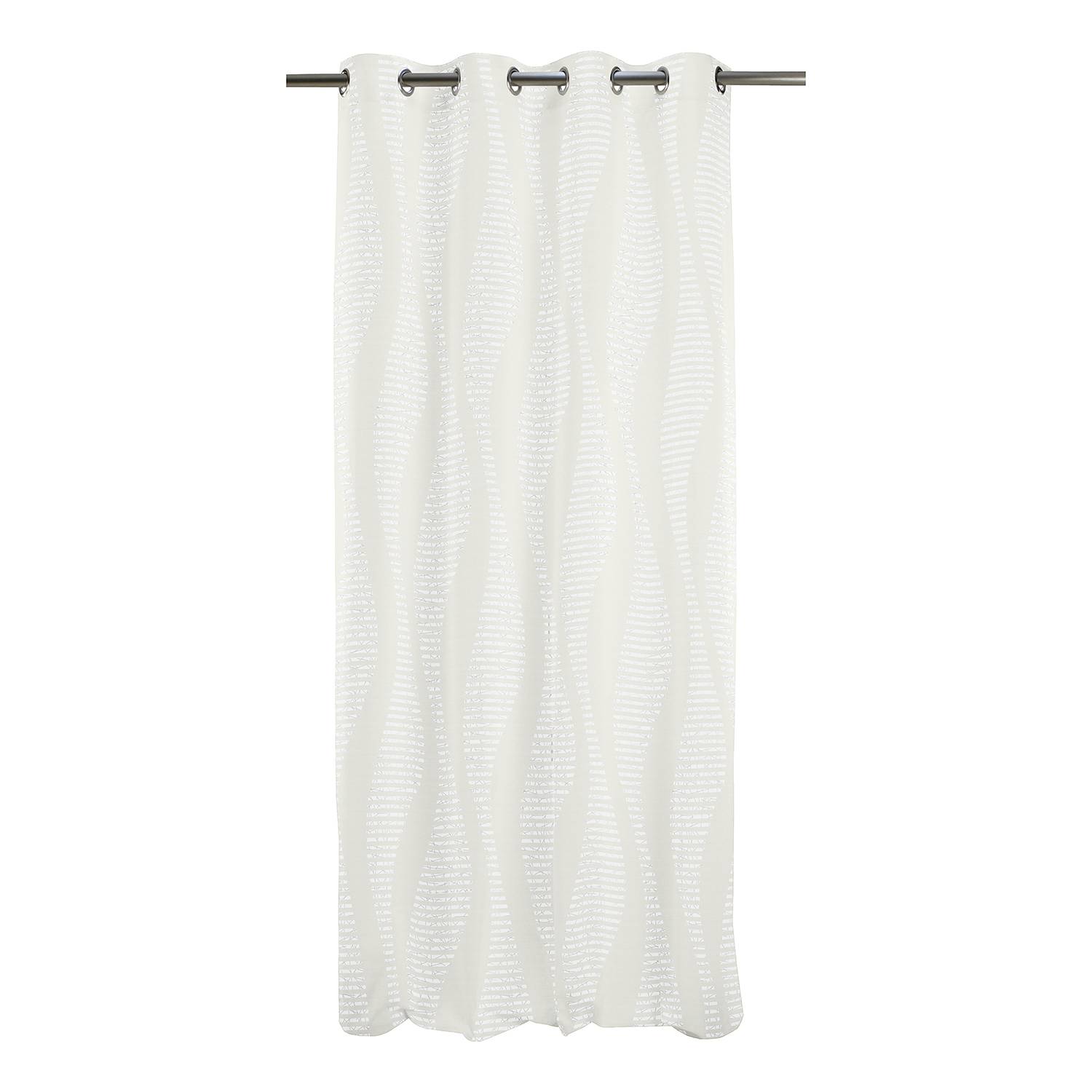 Ösenschal Vinka Polyester / Viskose Weiß