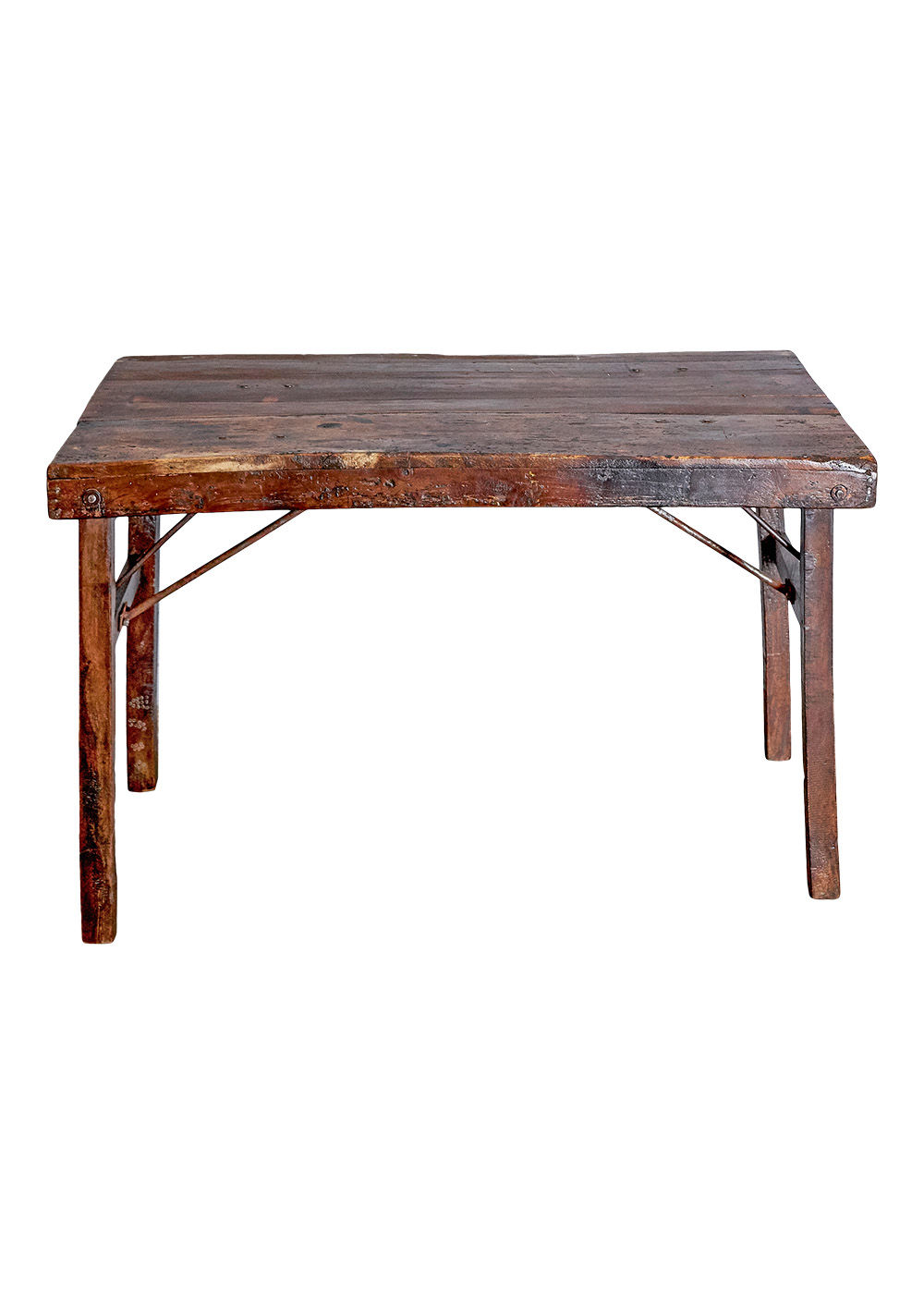 Tisch mit Klappbeinen Holz