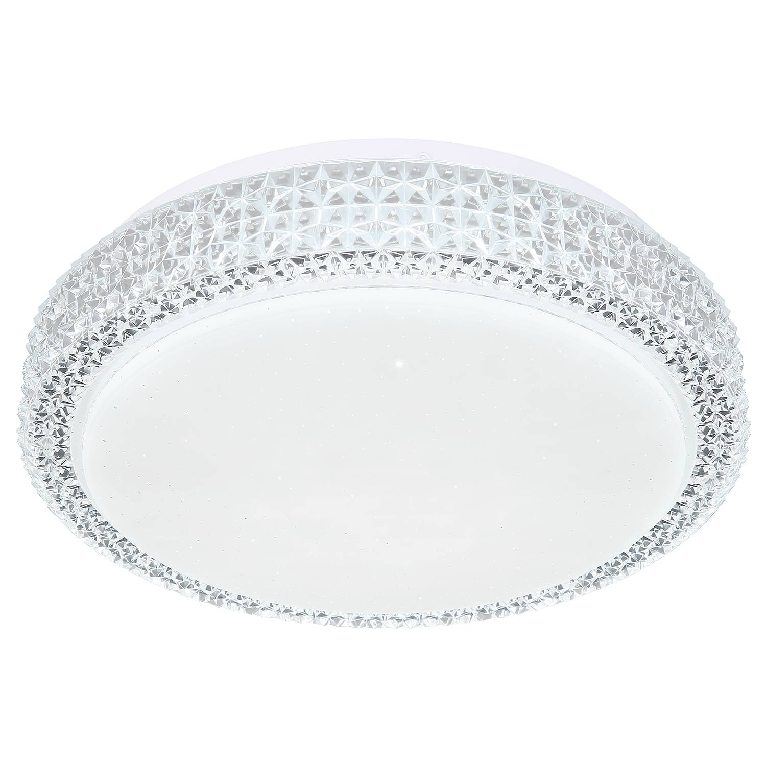 LED-Deckenleuchte Ovi I Acrylglas / Eisen 1-flammig