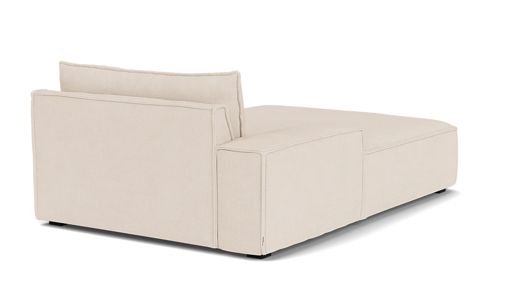 Daphne 1-seater chaise lounge left Mark Sand