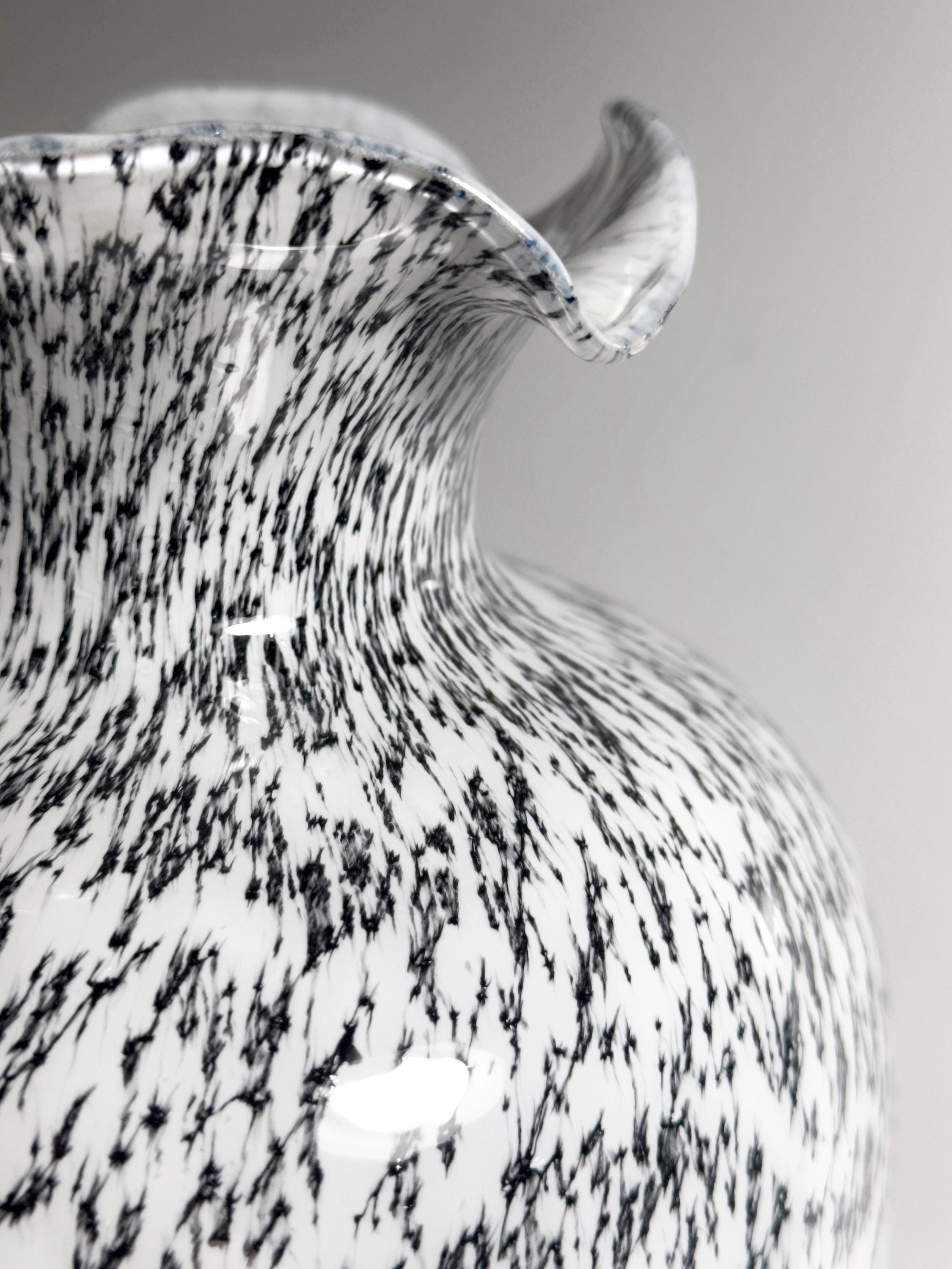 Vaso vintage in vetro di Murano anni '80