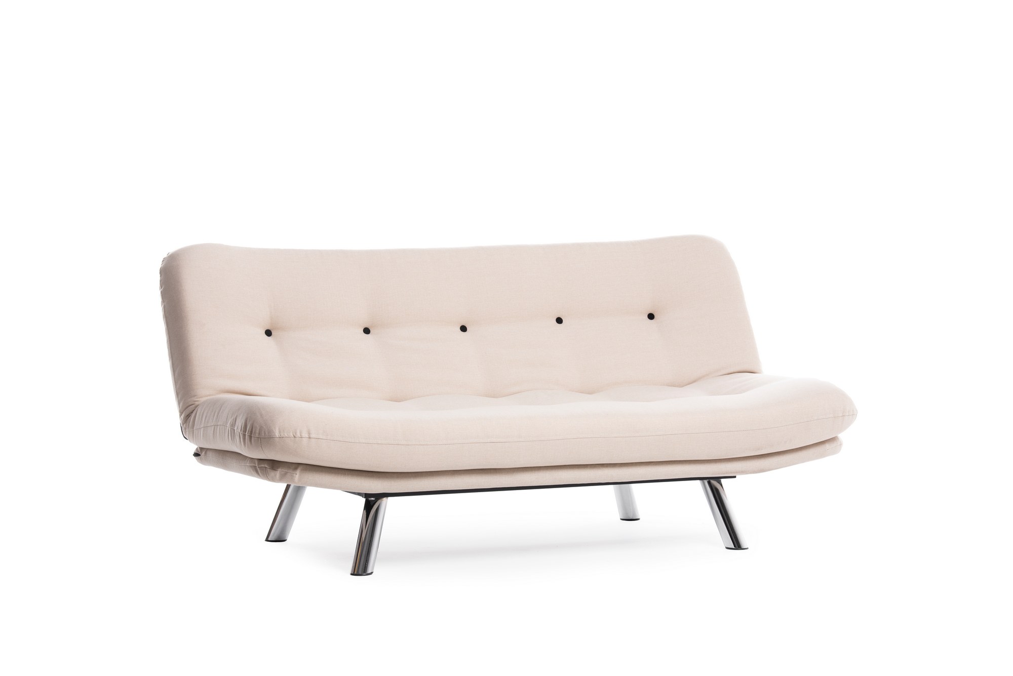 Misa Small V3 Schlafsofa 3-Sitzer Creme