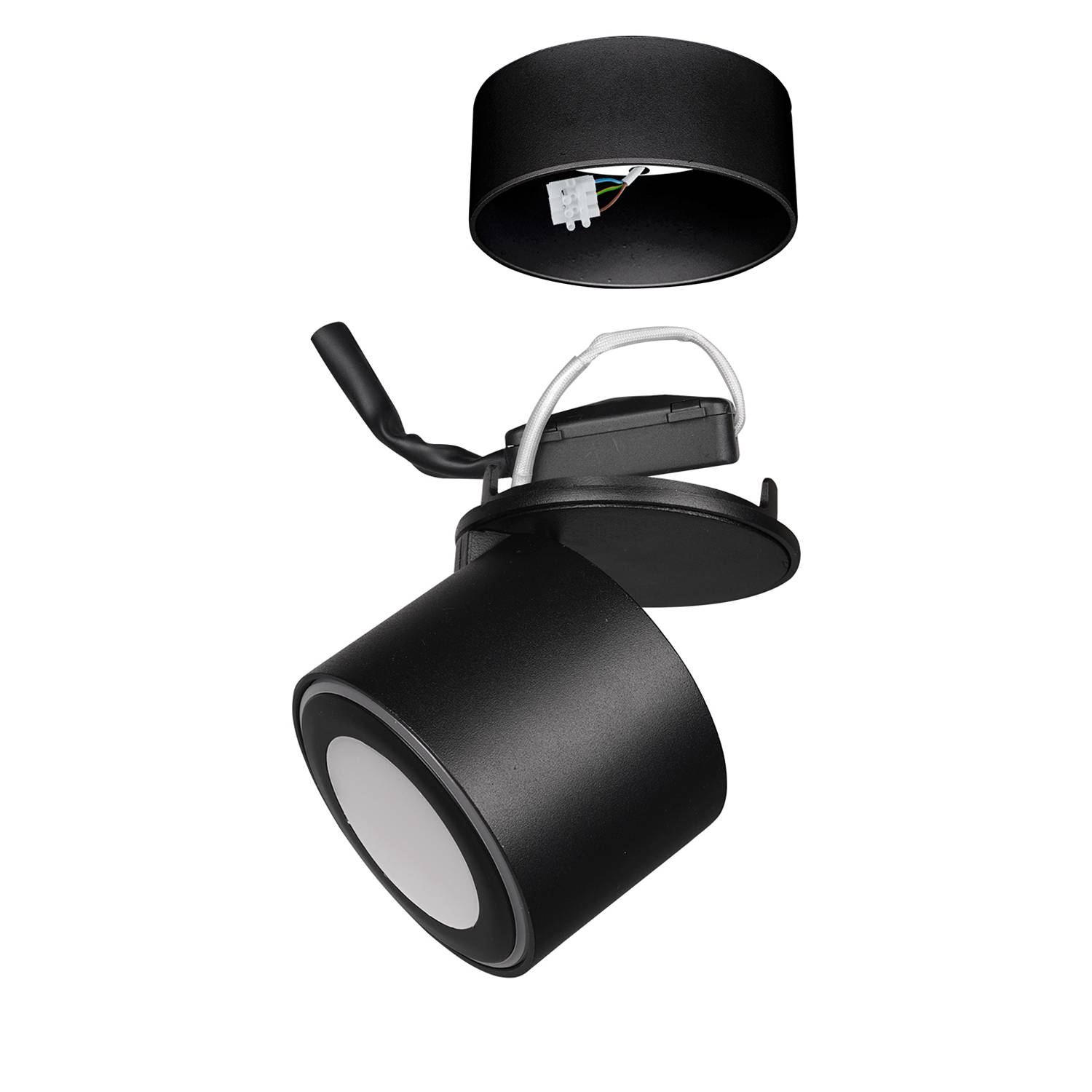 LED-Deckenleuchte Taurus Schwarz