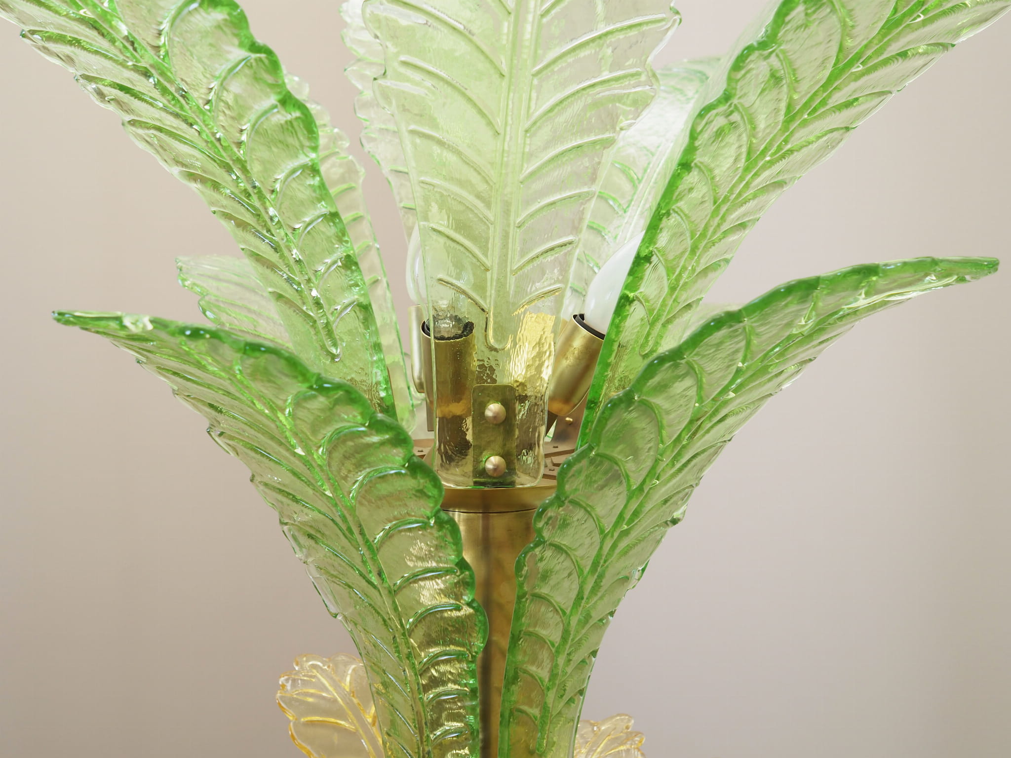 Vintage Floor Lamp Murano Glass Multicolored 1970s
