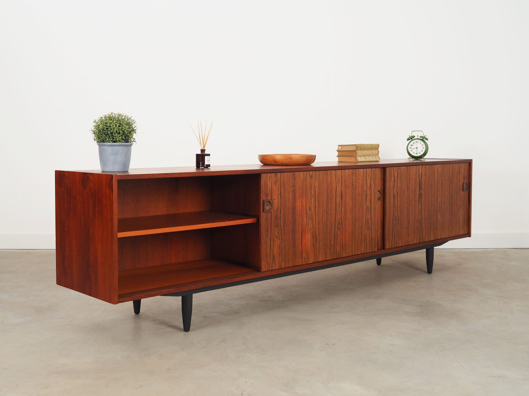 Vintage Sideboard Palisanderholz Braun 1960er Jahre