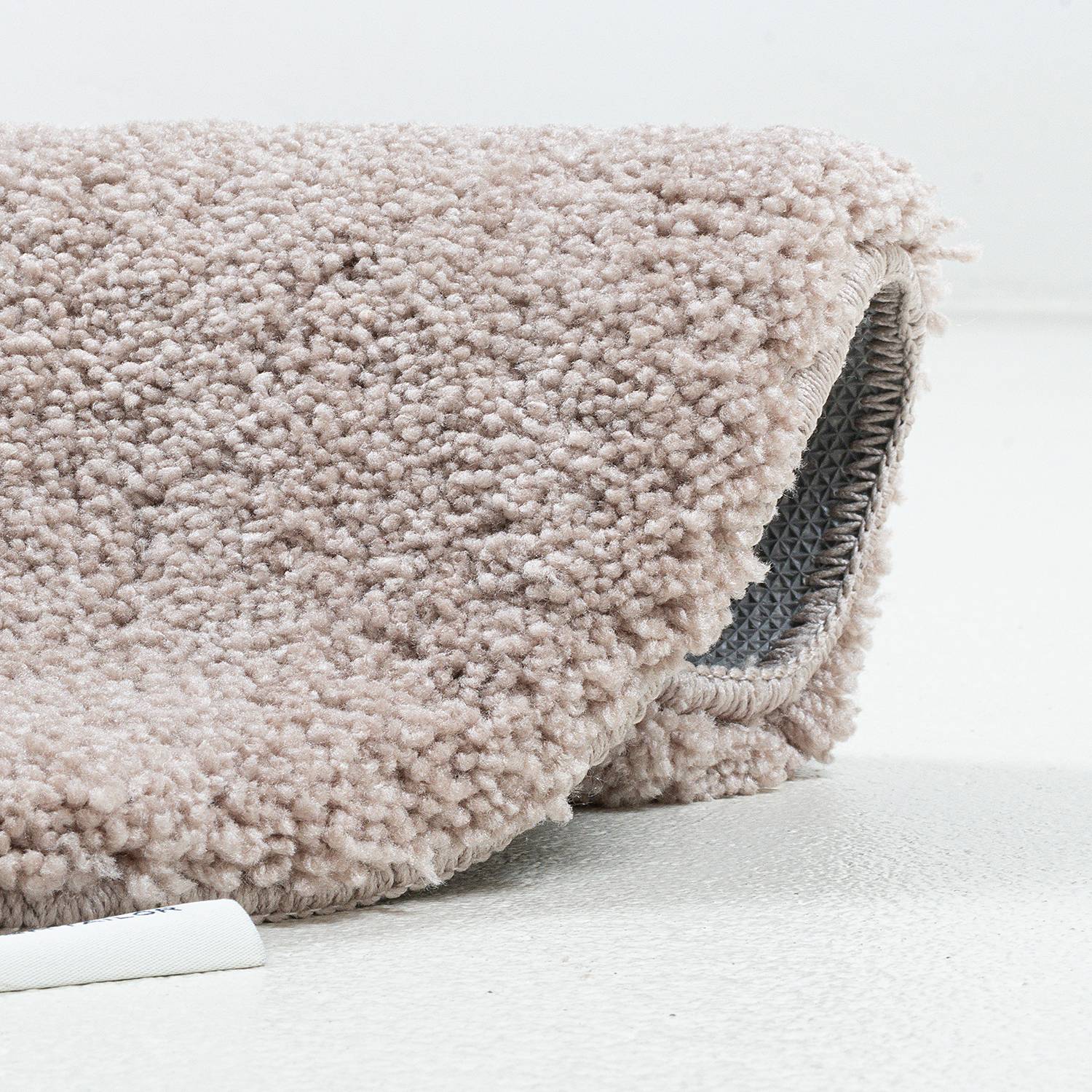 Cozy Bath Uni Badvorleger Beige Ø 60cm