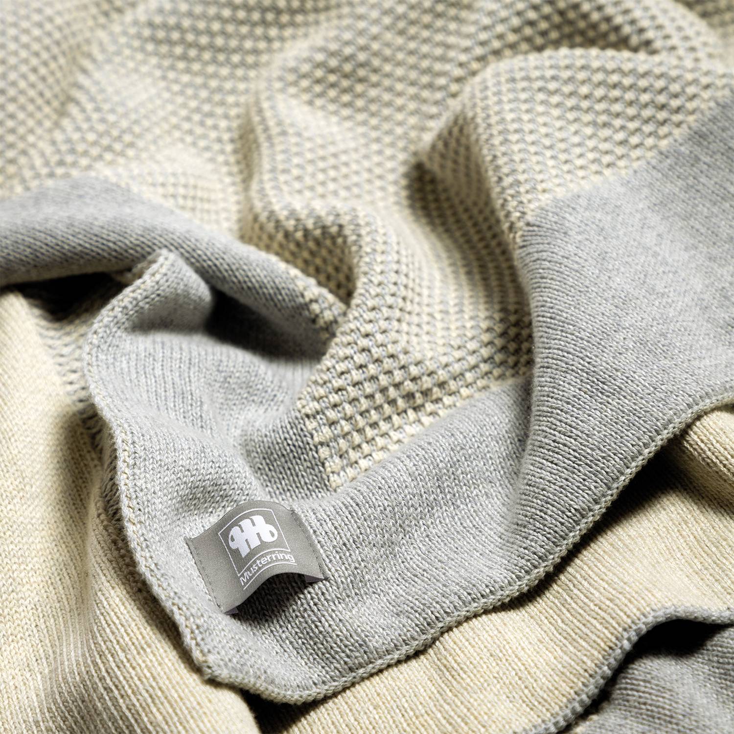 Plaid Knit 100% Baumwolle