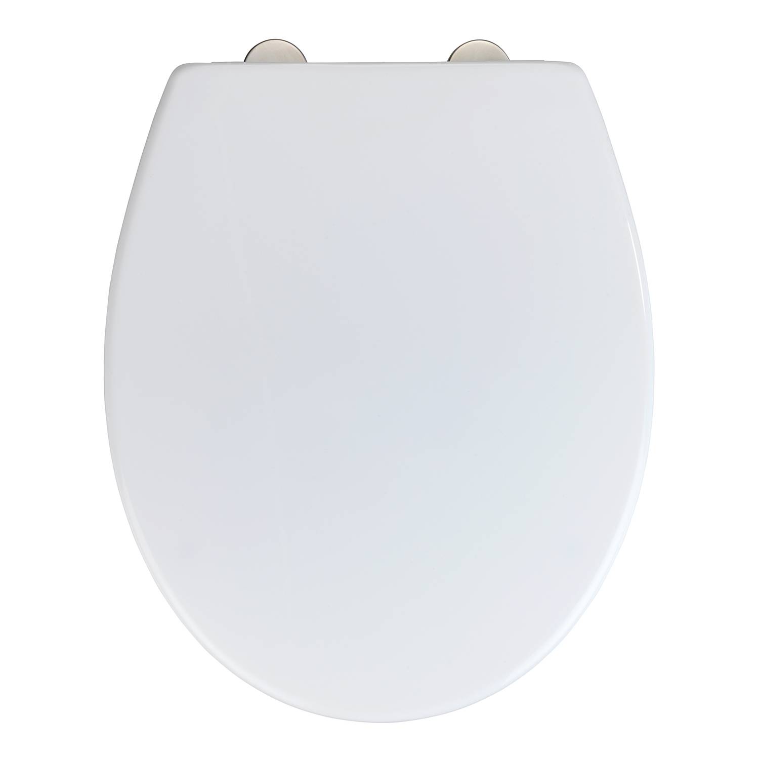 Premium WC-Sitz Korfu Thermoplast / Edelstahl Weiß